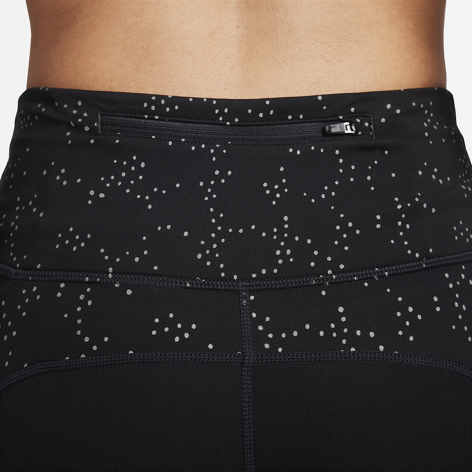 Nike Dri-FIT Fast 7/8 Tights Black/Reflective Silver