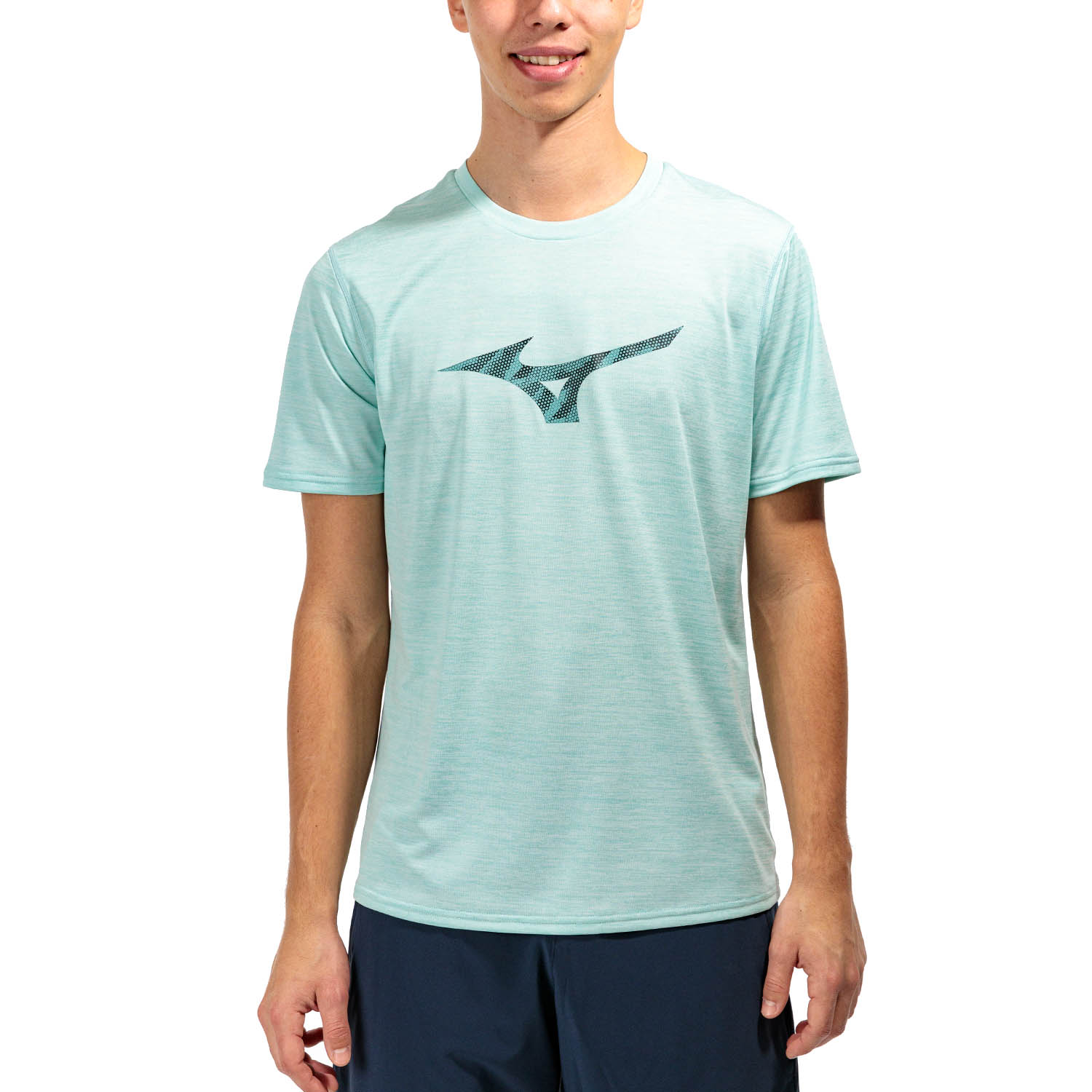 Mizuno Core Pro Maglietta Eggshell Blue