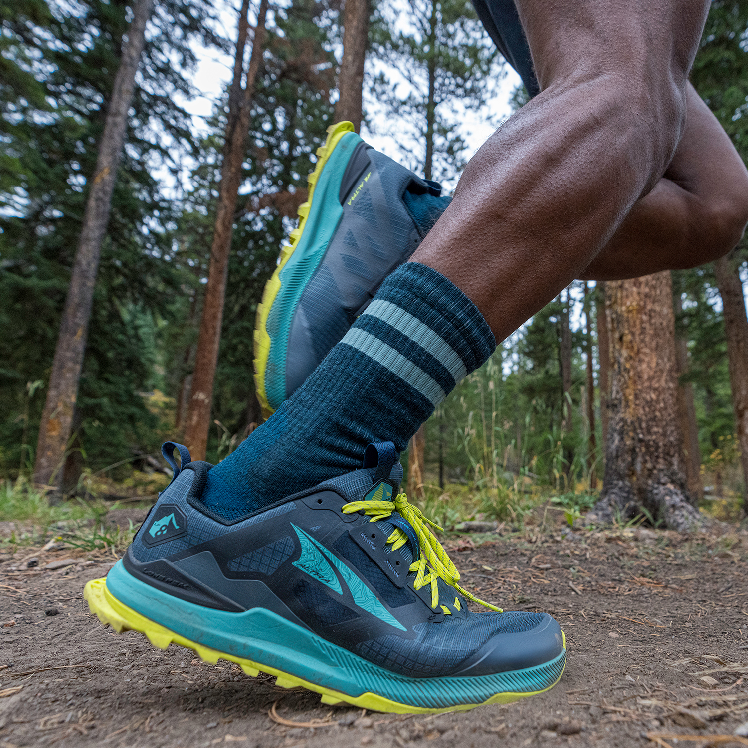 Altra Lone Peak 8 Black/Green