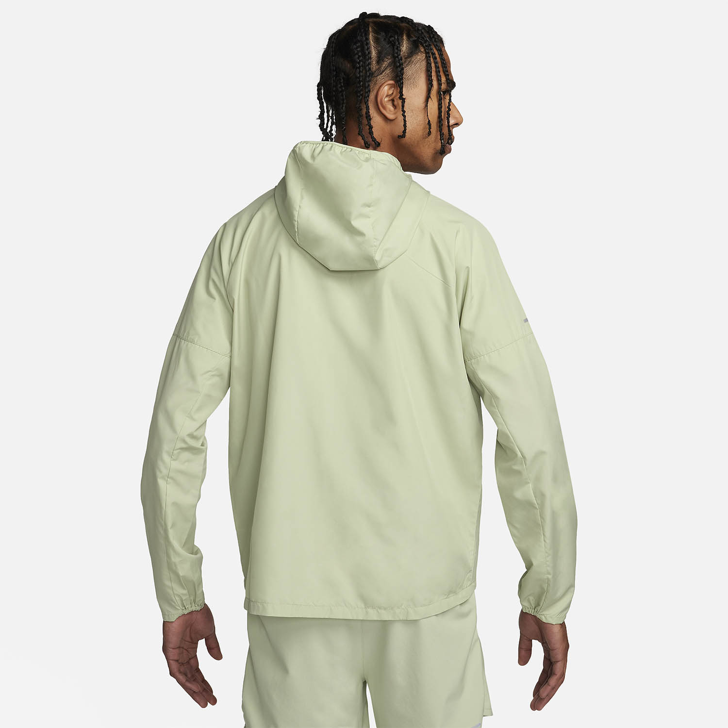 Nike Repel Miler Giacca Olive Aura/Reflective Silver