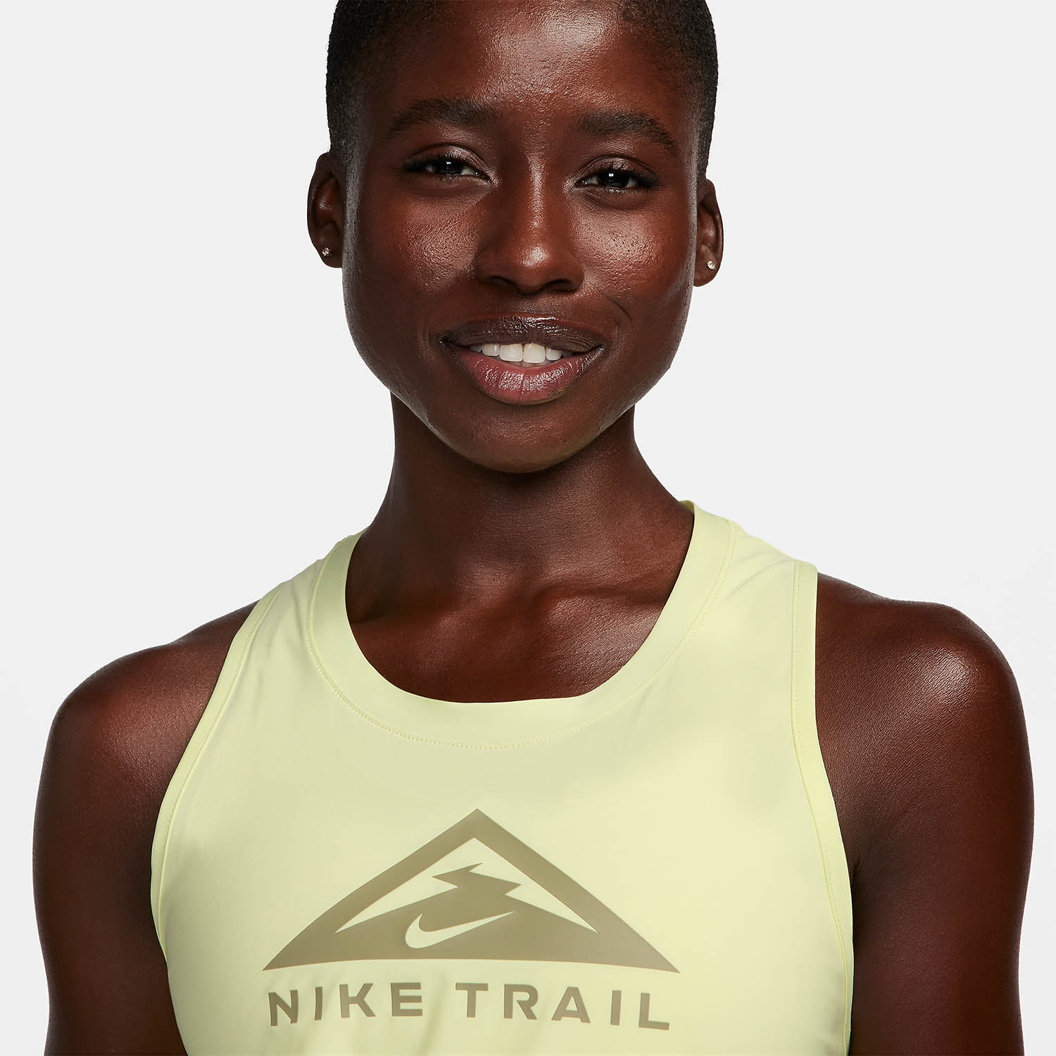 Nike Dri-FIT Logo Canotta Luminous Green/Neutral Love