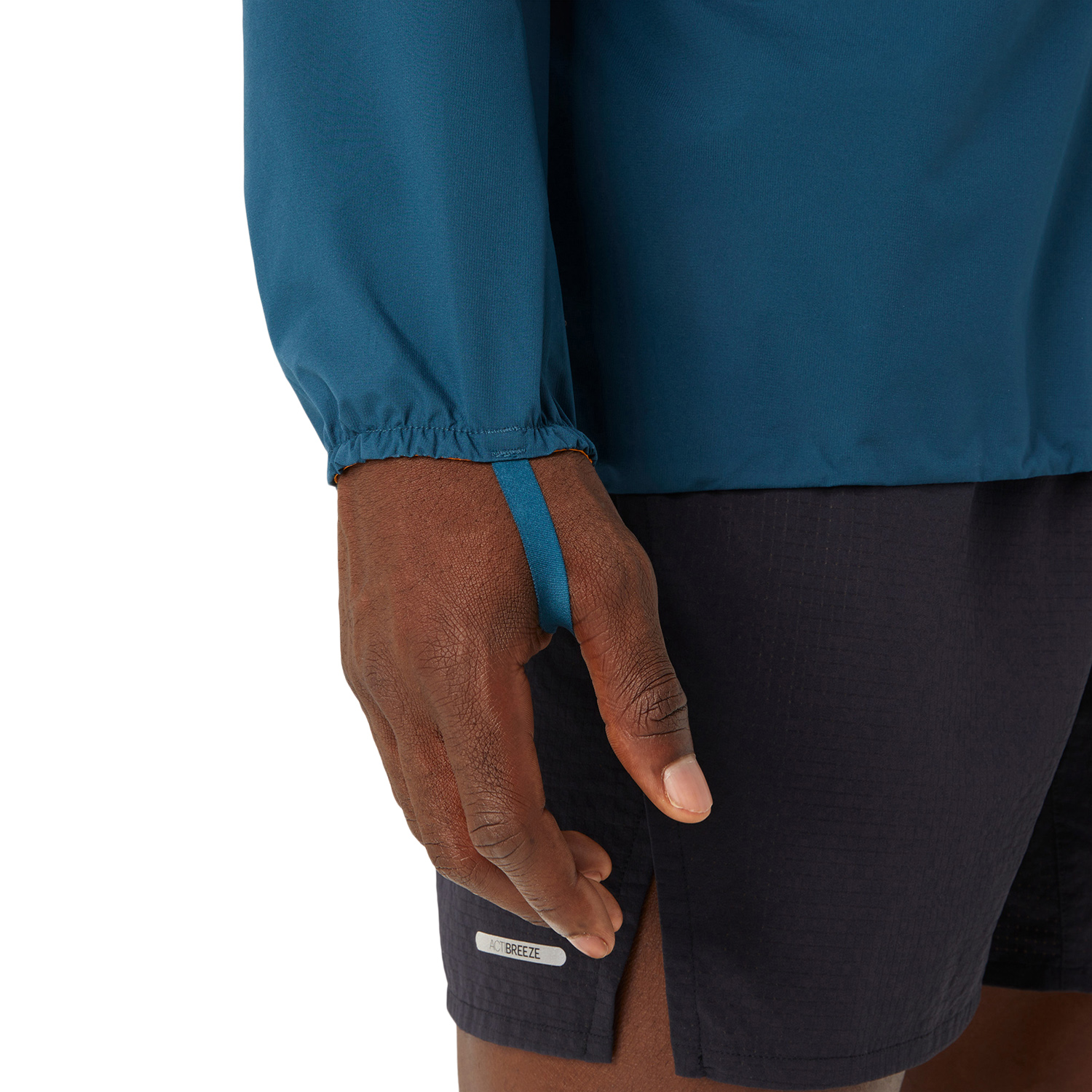 Asics Fujitrail Waterproof Giacca Magnetic Blue