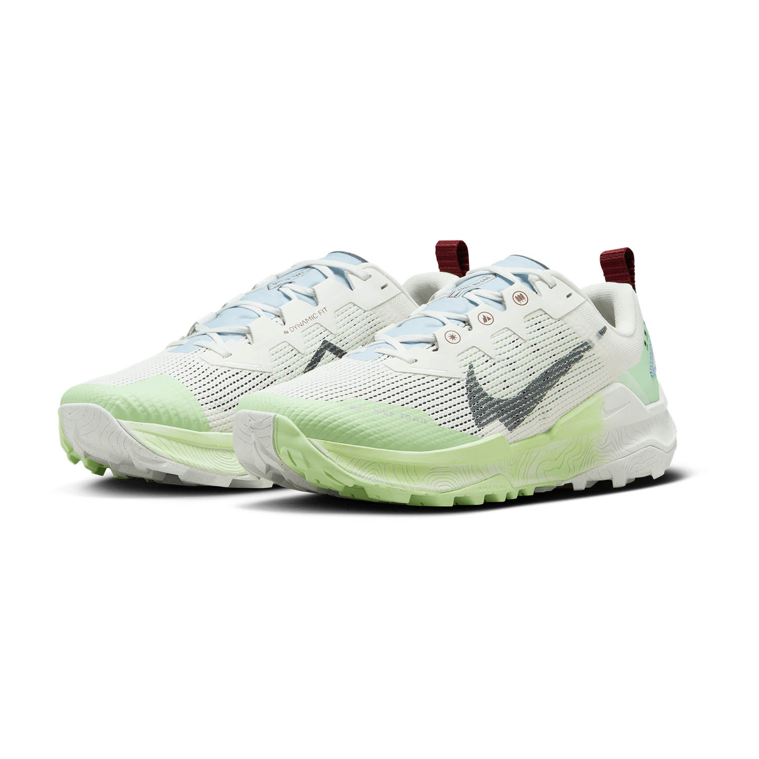 Nike React Wildhorse 8 Summit White/Thunder Blue/Vapor Green
