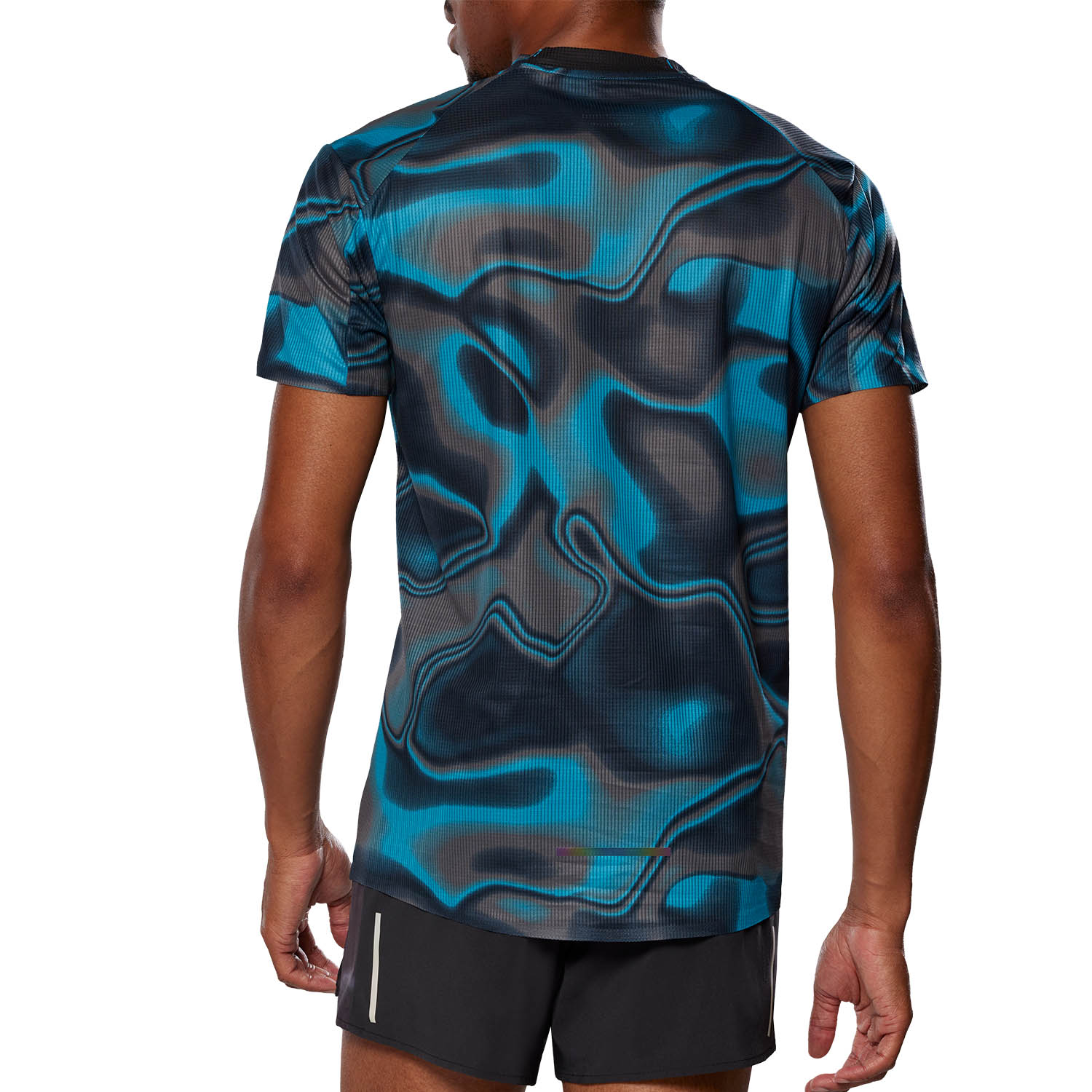 Mizuno Premium Aero Maglietta Hawaiian Ocean/Black