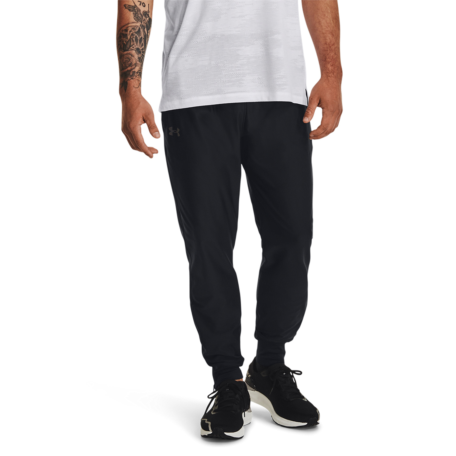 Under Armour Qualifier Run Elite Pantaloni Black