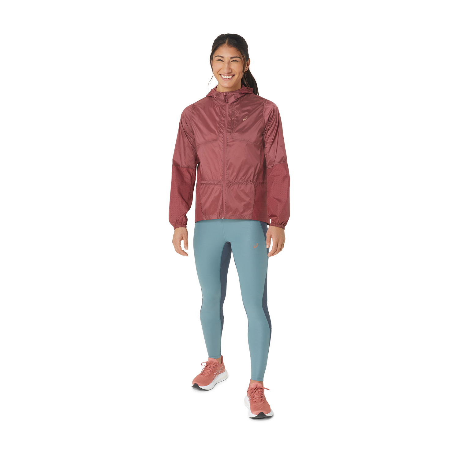 Asics Nagino Giacca Brisket Red