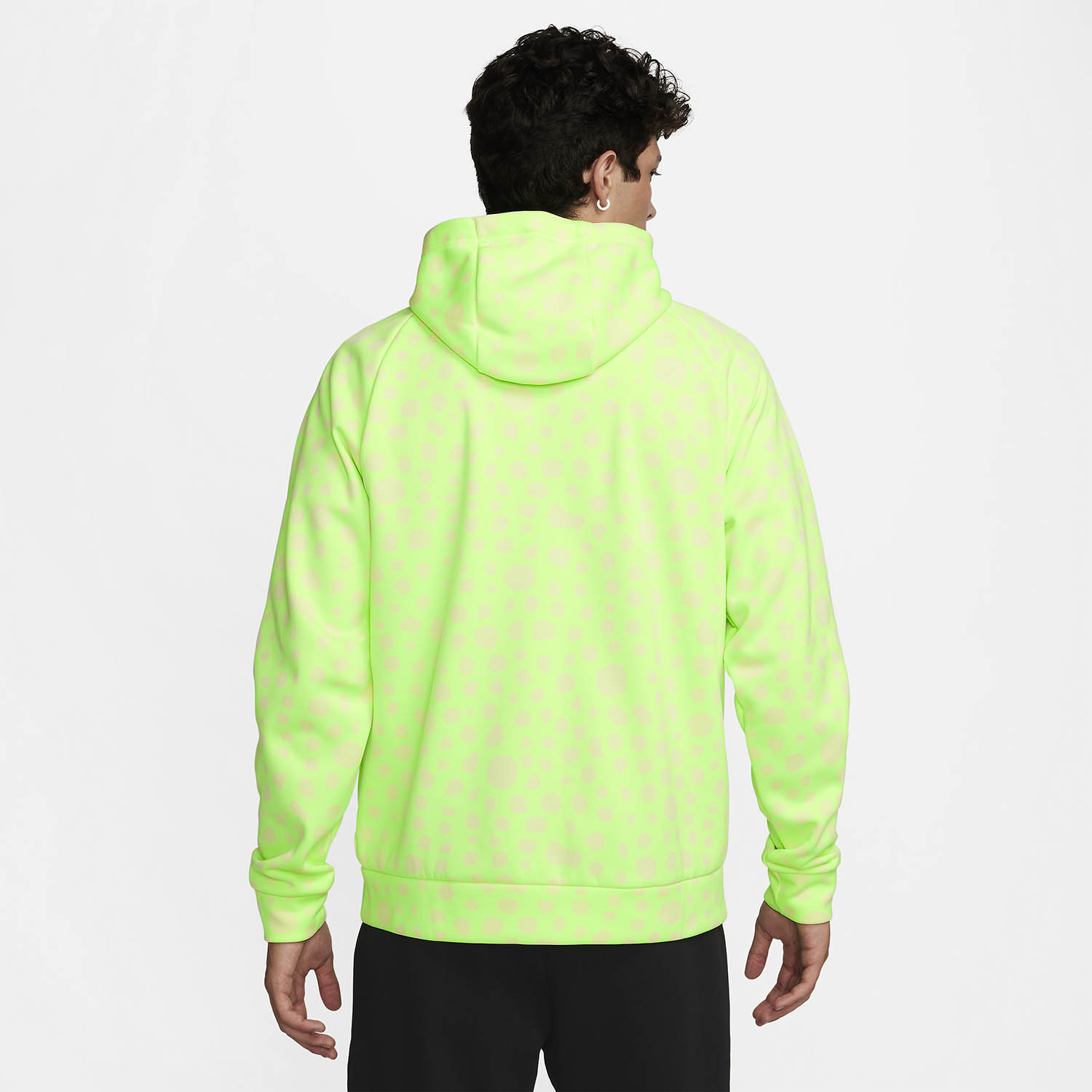 Nike Therma-FIT Studio 72 Felpa Lime Blast/Luminous Green/White