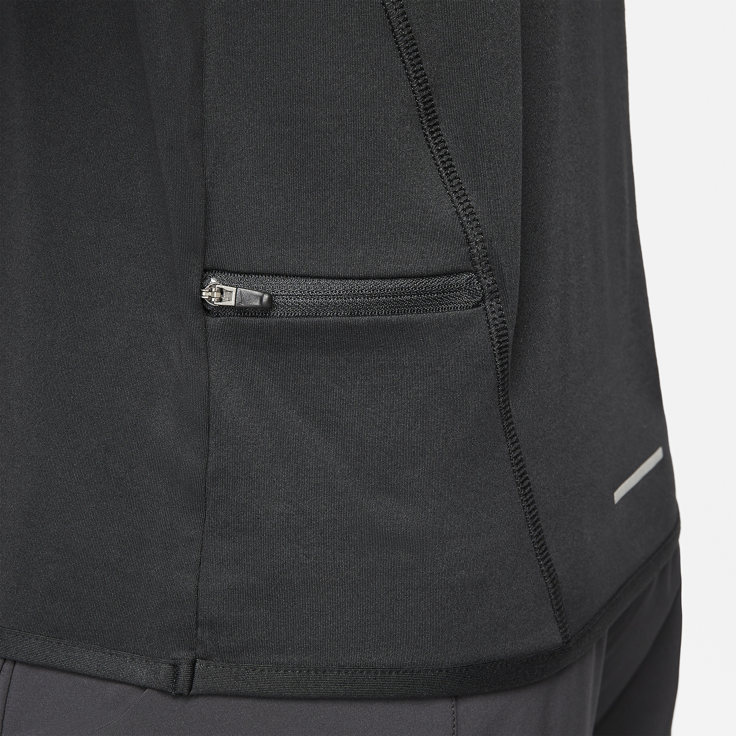Nike Dri-FIT Swift Element UV Maglia Black/Reflective Silver