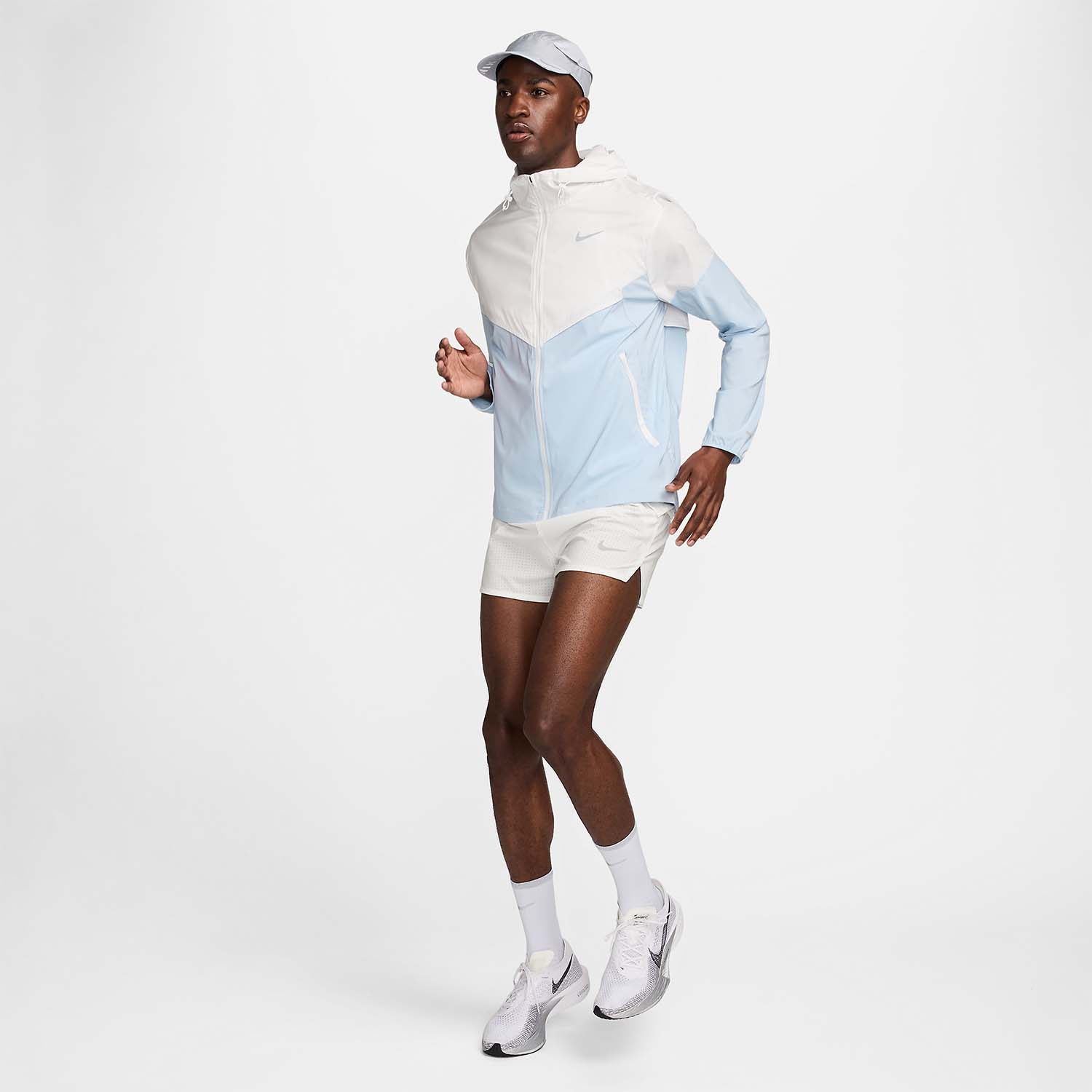 Nike Light Windrunner Giacca Platinum Tint/Reflective Silver