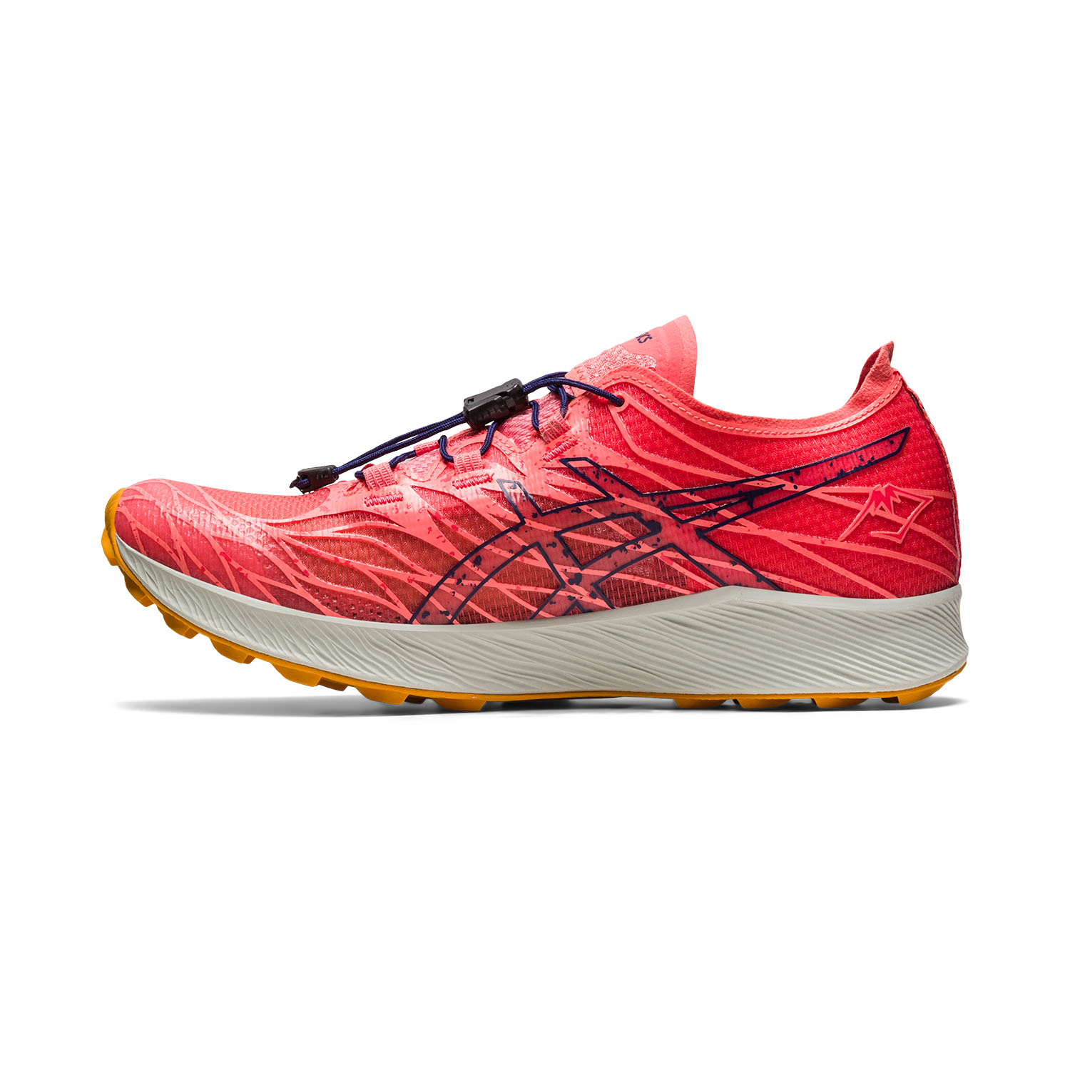 Asics FujiSpeed Papaya/Indigo Blue