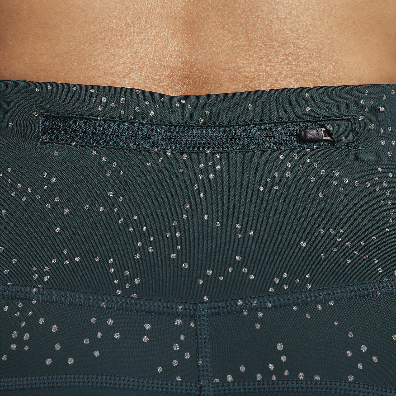 Nike Dri-FIT Fast 7/8 Tights Deep Jungle/Reflective Silver