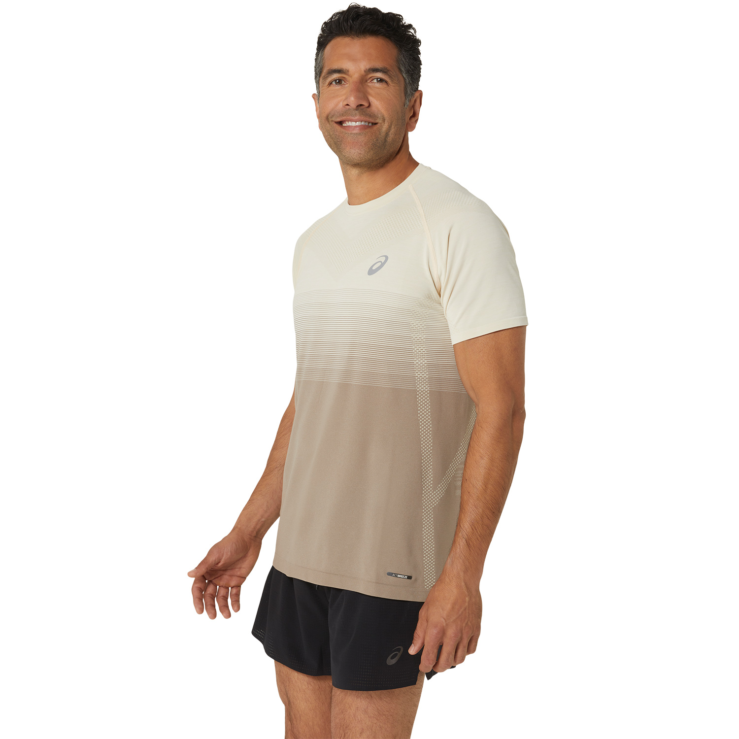 Asics Seamless Maglietta Oatmeal/Moonrock