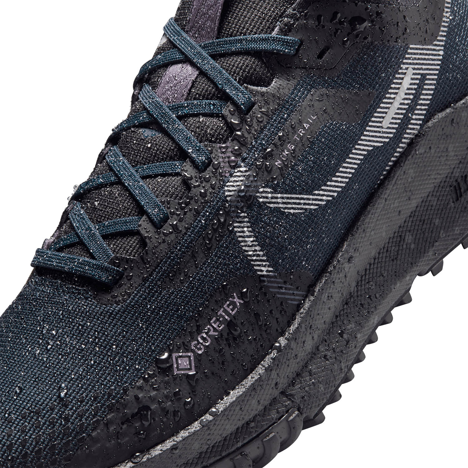 Nike React Pegasus Trail 4 GTX Dark Obsidian/Metallic Silver/Daybreak