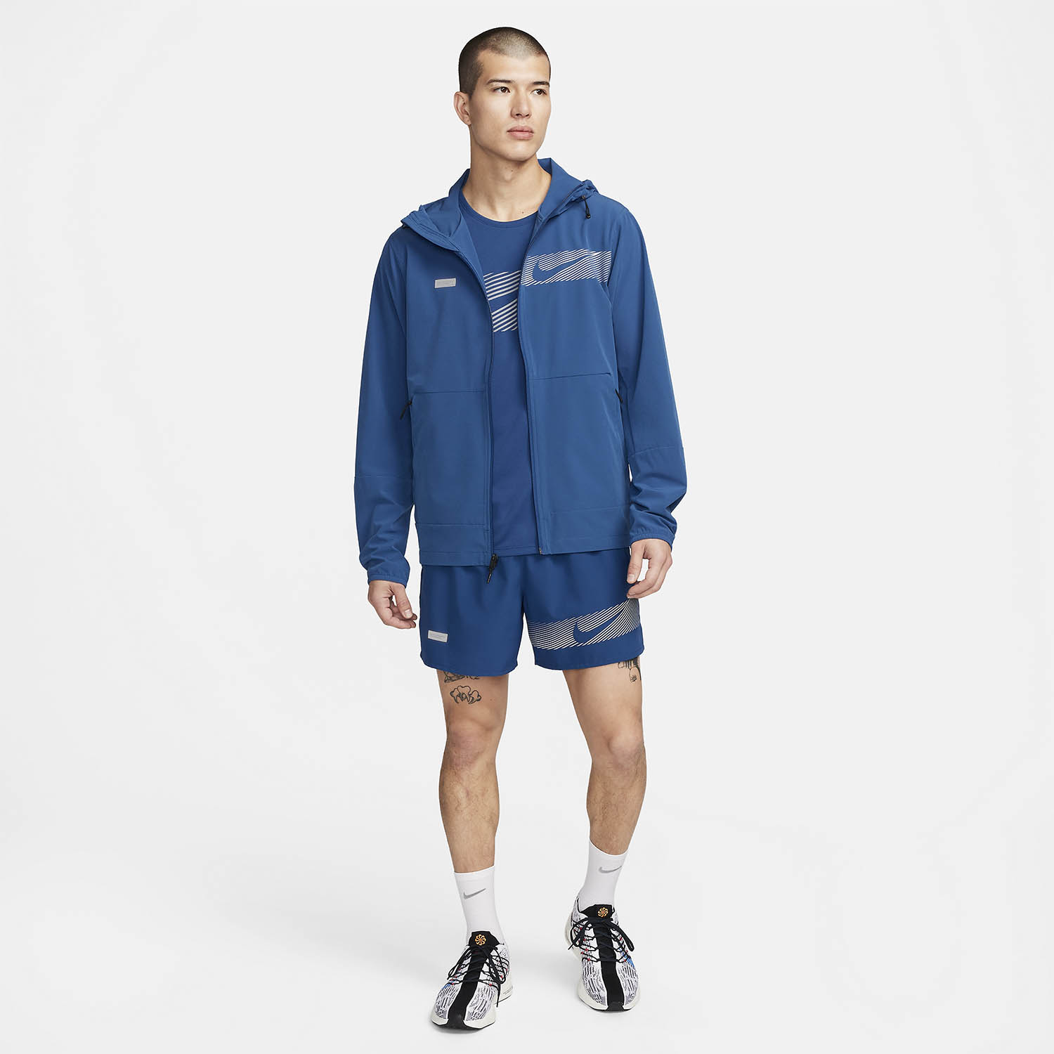 Nike Unlimited Flash Giacca Court Blue/Reflective Silver