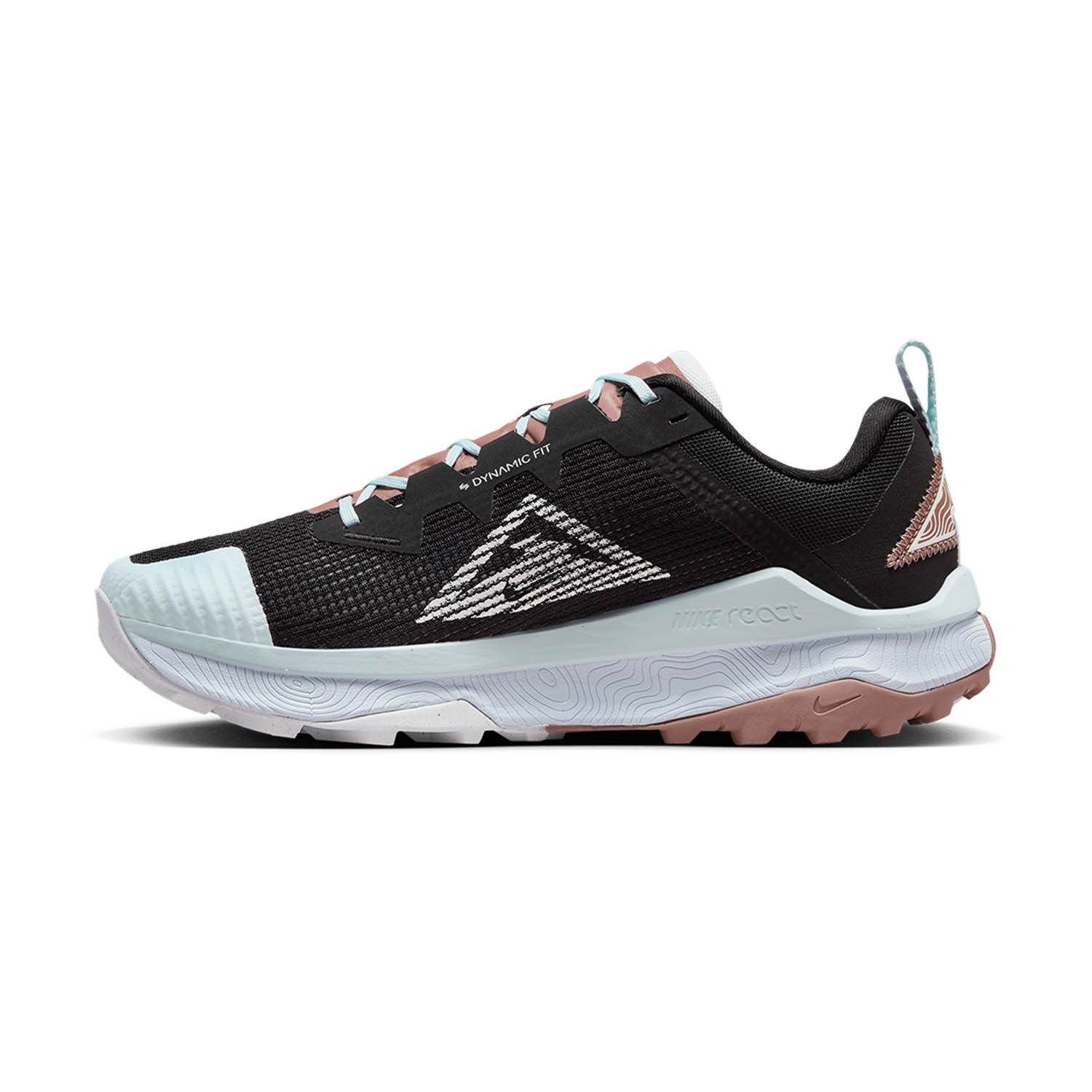 Nike React Wildhorse 8 Black/White/Glacier Blue/Football Grey