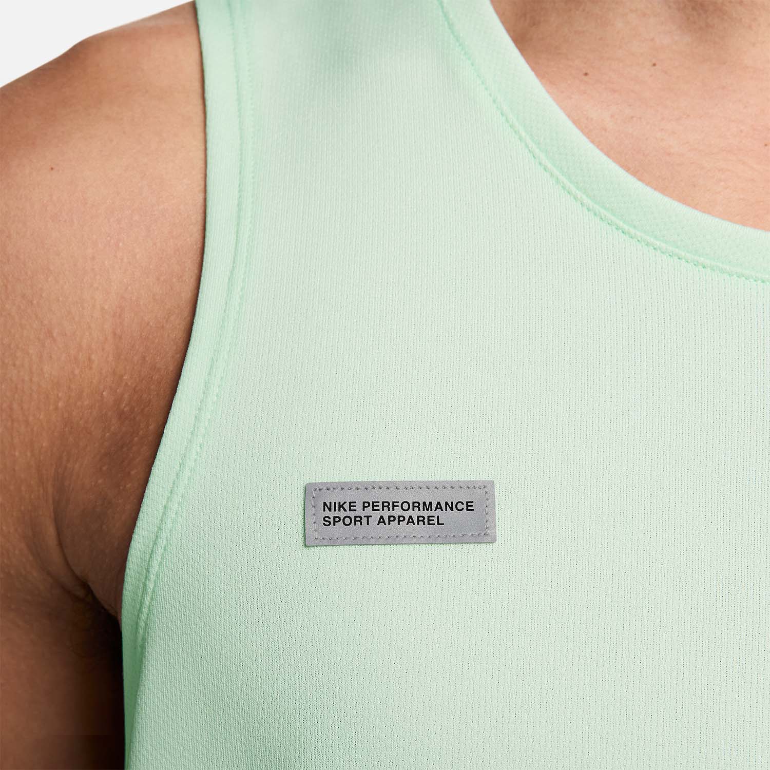 Nike Flash Miler Canotta Barely Green/Reflective Silver