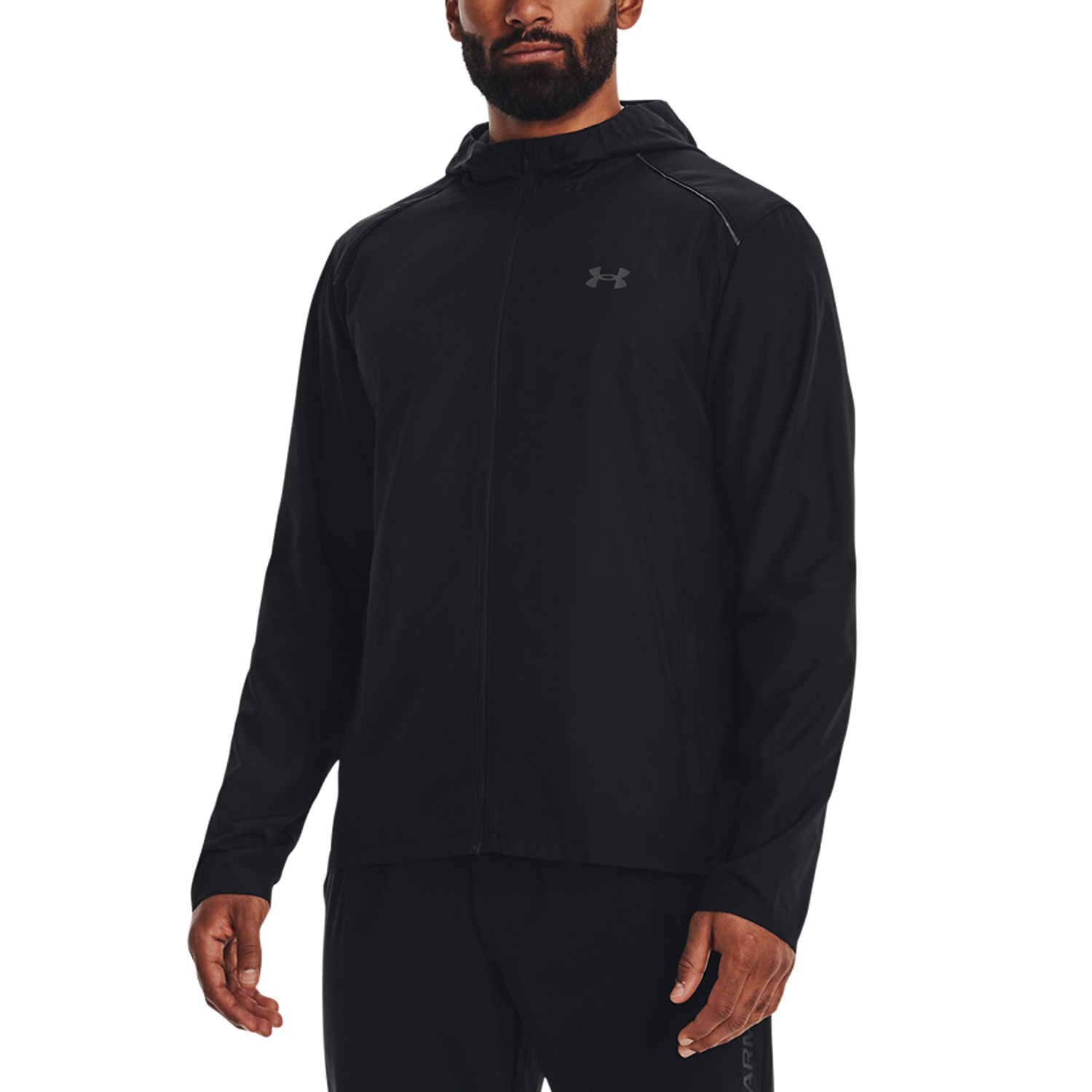 Under Armour Storm Run Giacca Black/Jet Gray
