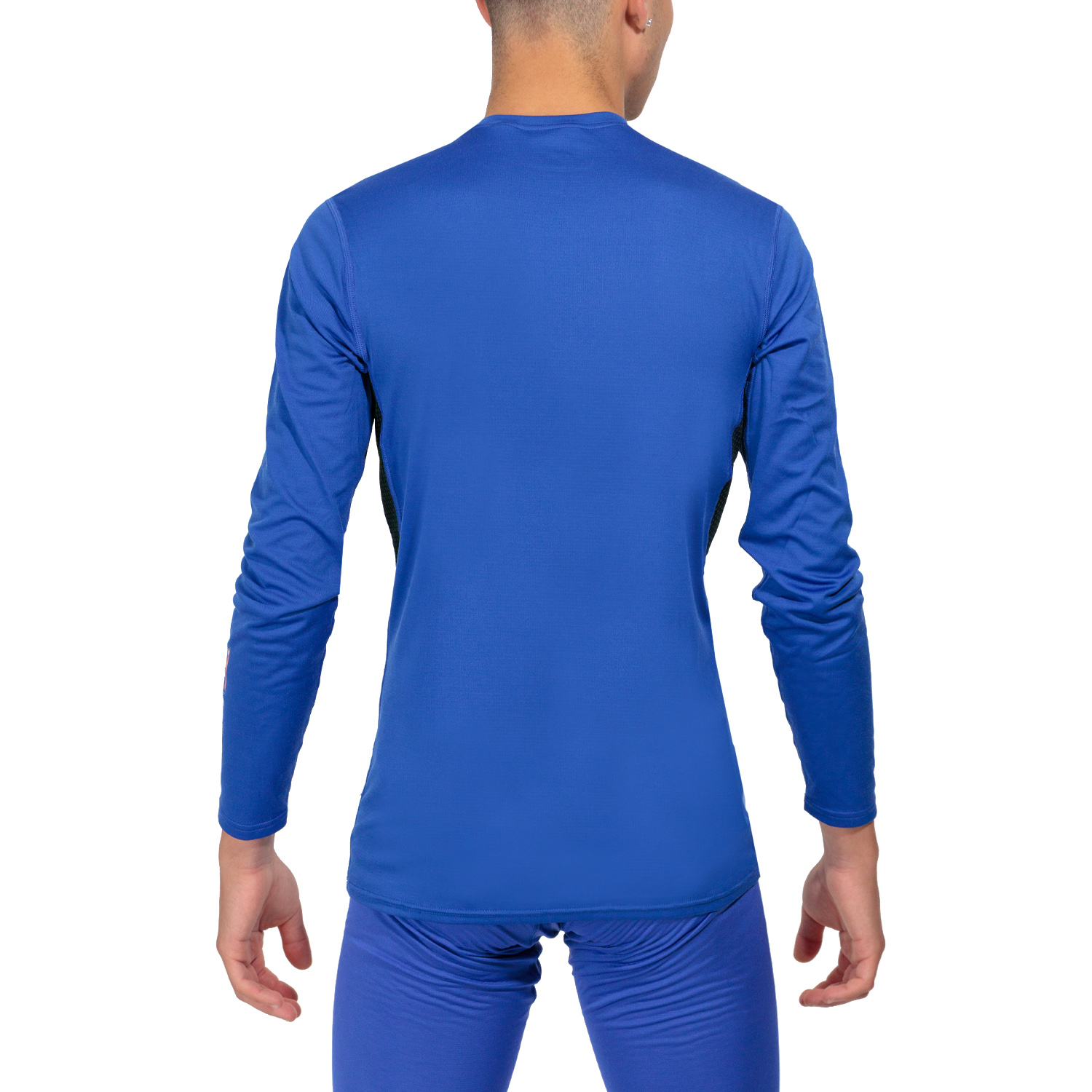 Mizuno Mid Weight Light Crew Maglia Surf Blue