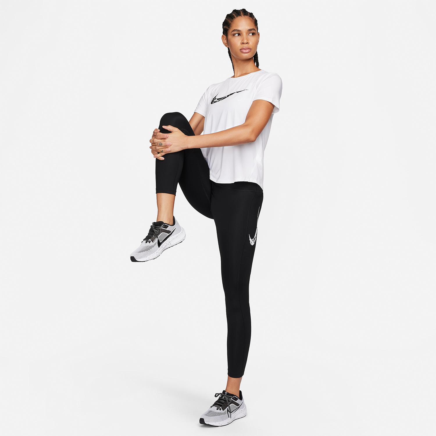 Nike One Swoosh Maglietta White/Black