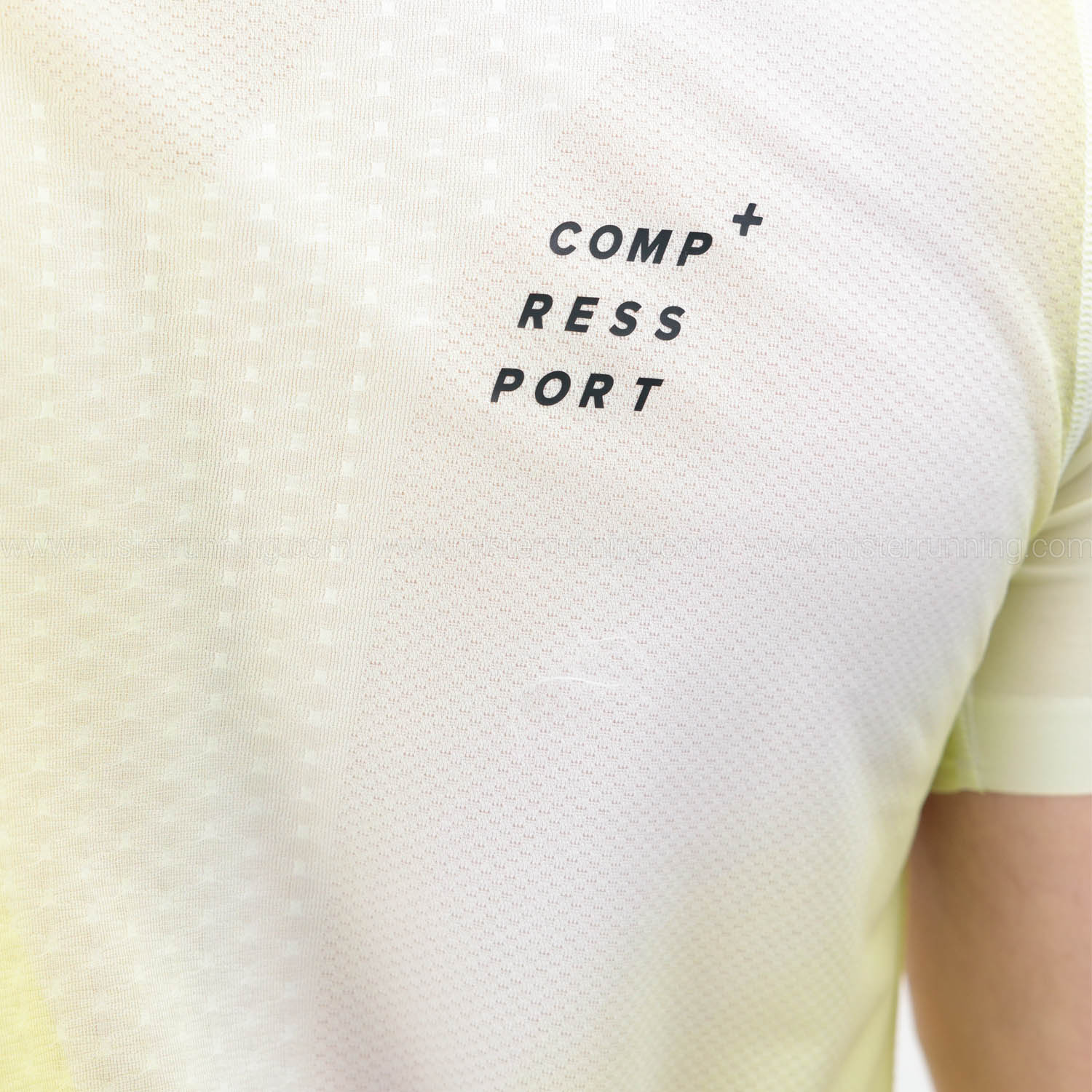 Compressport Performance Maglietta Safe Yellow