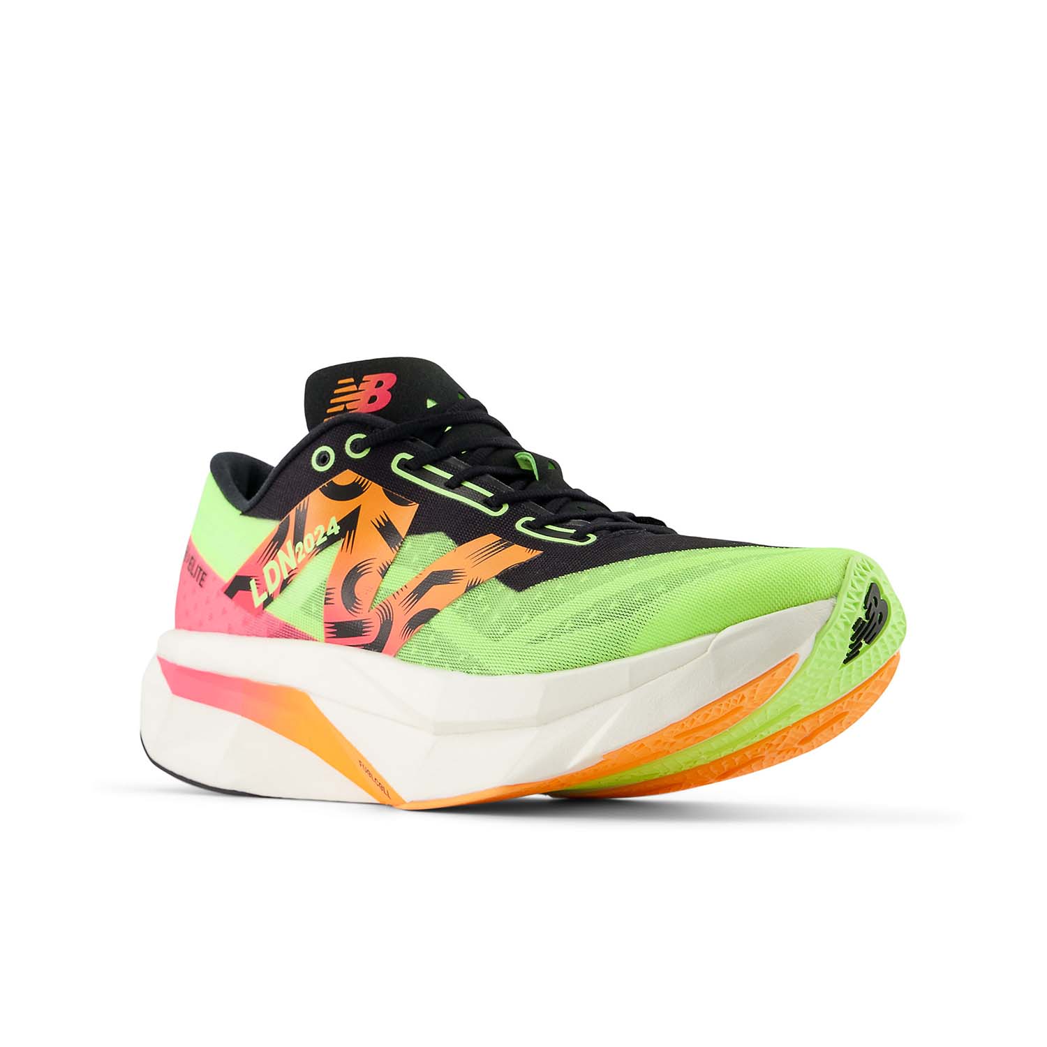 New Balance FuelCell SuperComp Elite v4 London Lime Red