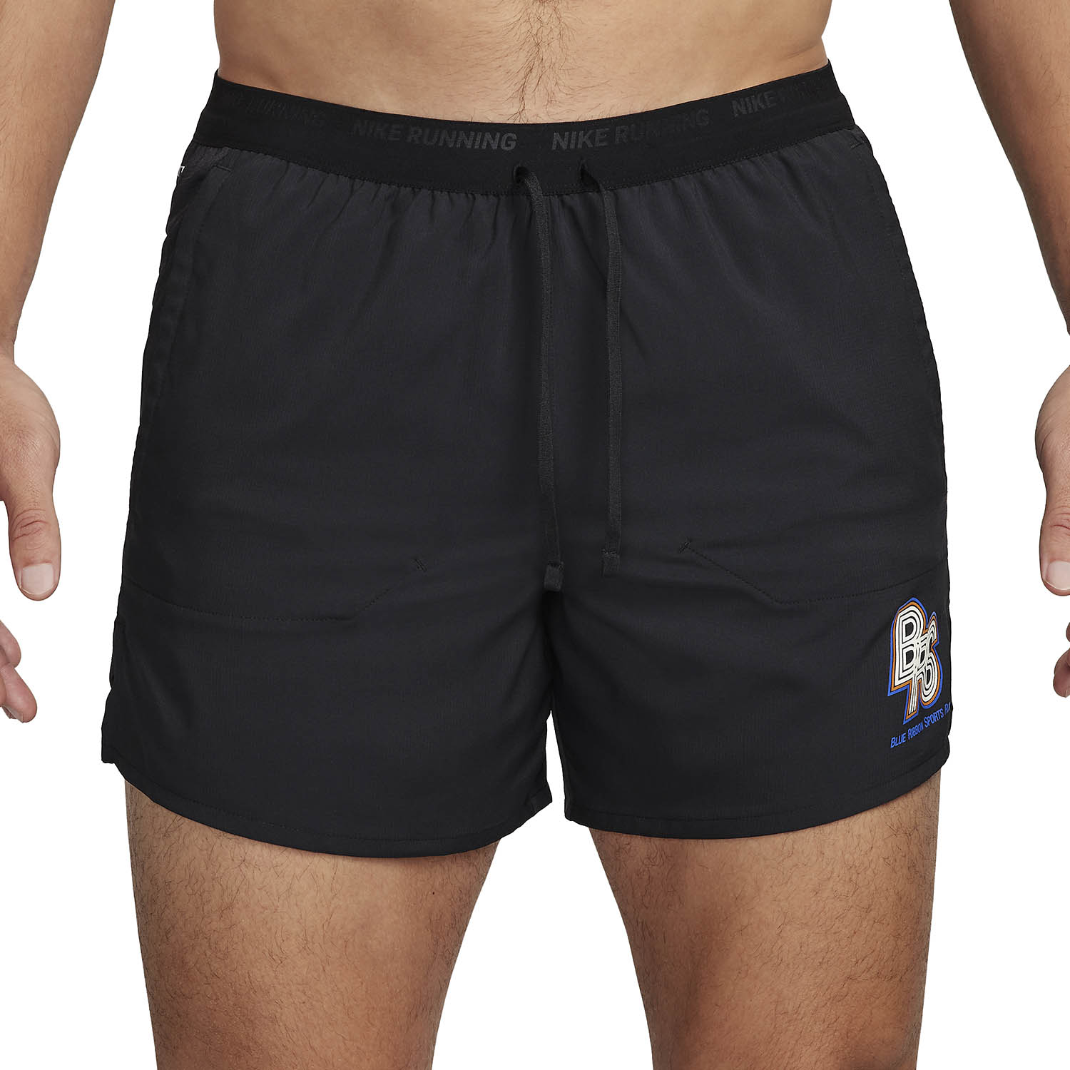 Nike Stride Energy 5in Pantaloncini Black/Hyper Royal