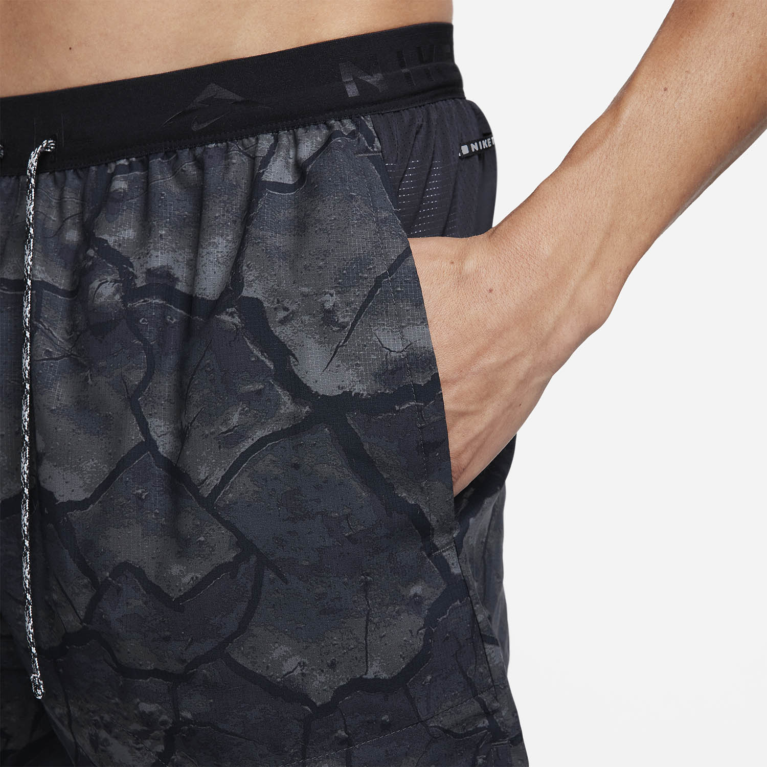 Nike Dri-FIT Stride 7in Pantaloncini Black/Reflective Silver