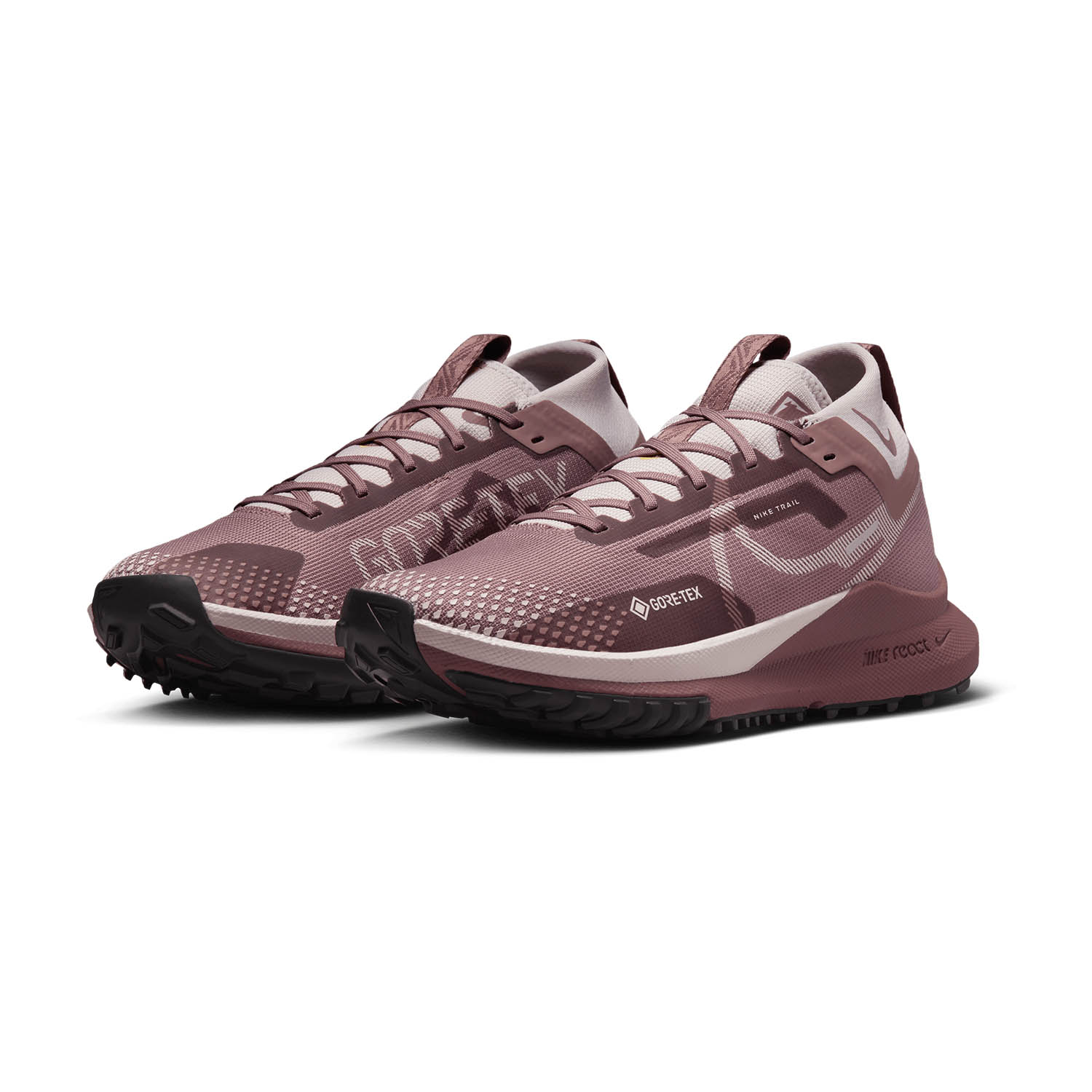 Nike React Pegasus Trail 4 GTX Smokey Mauve/Platinum Violet/Saturn Gold