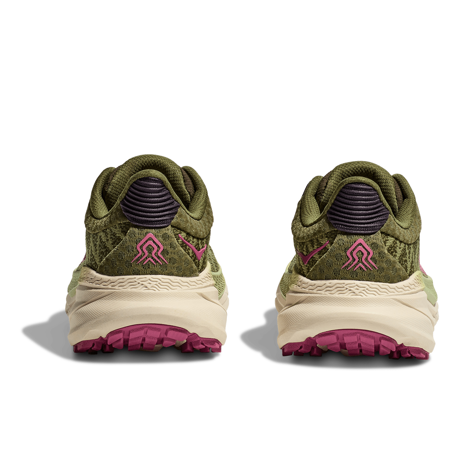 Hoka Challenger 7 Wide Forest Floor/Beet Root