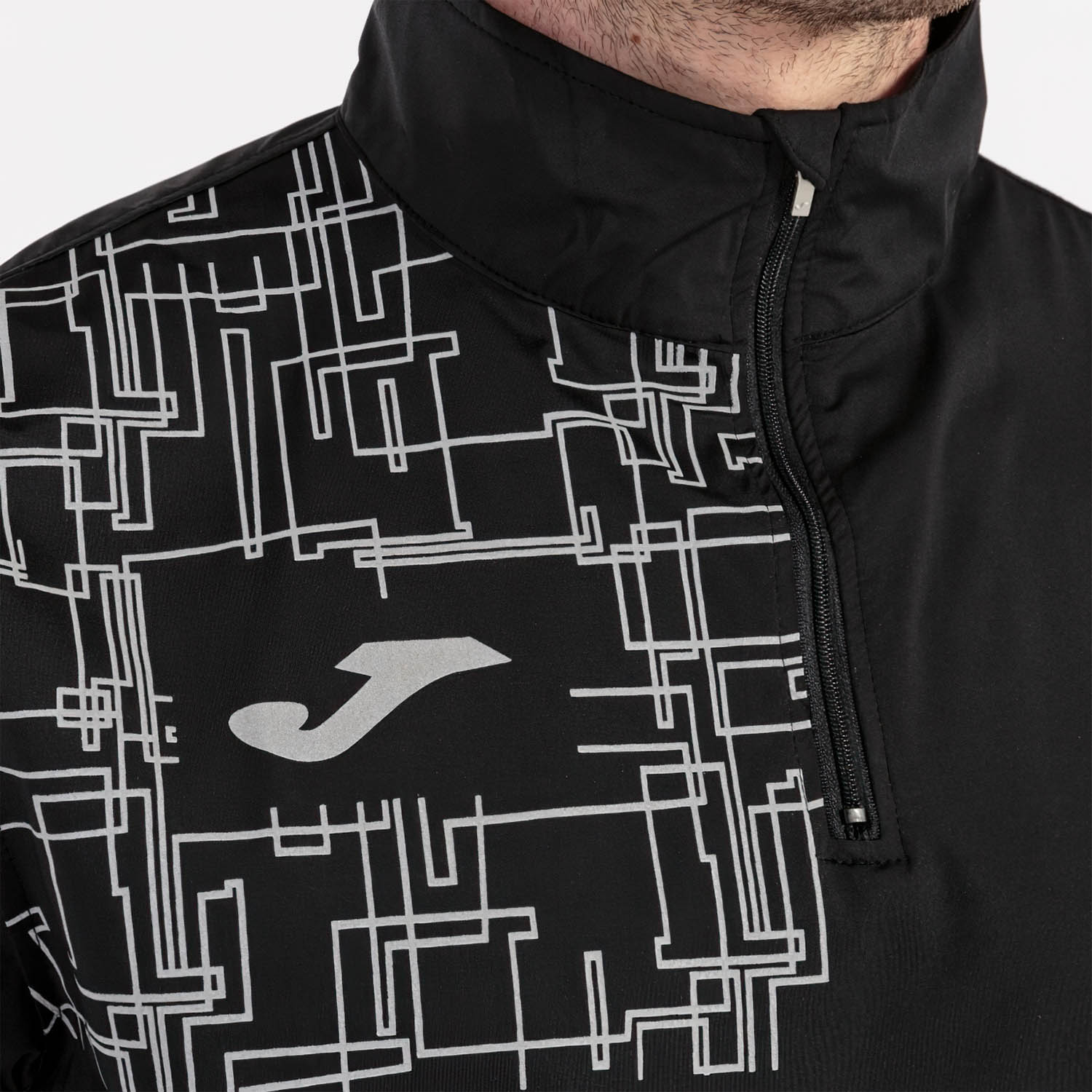 Joma Elite VIII Logo Giacca Black