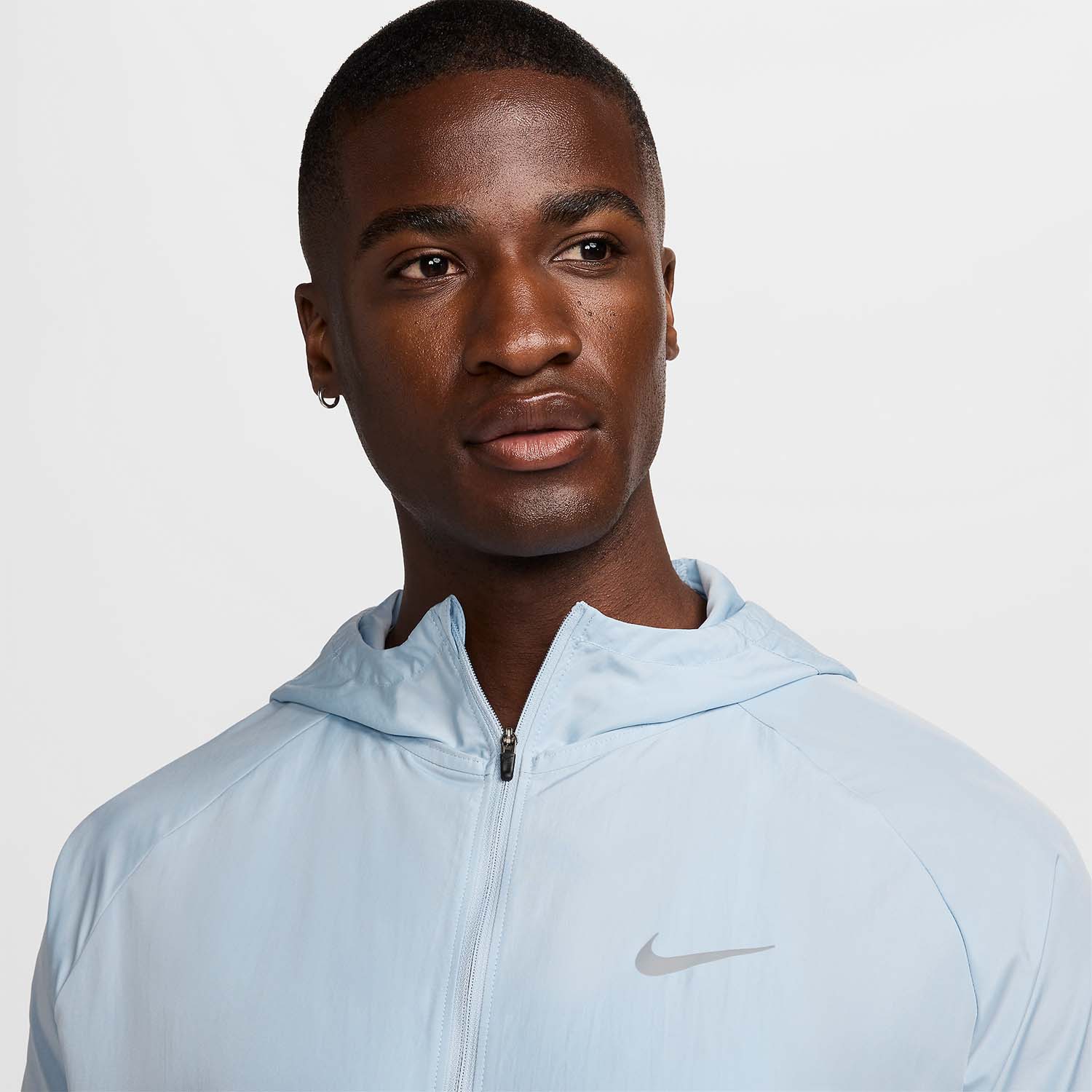 Nike Repel Miler Giacca Light Armony Blue/Reflective Silver