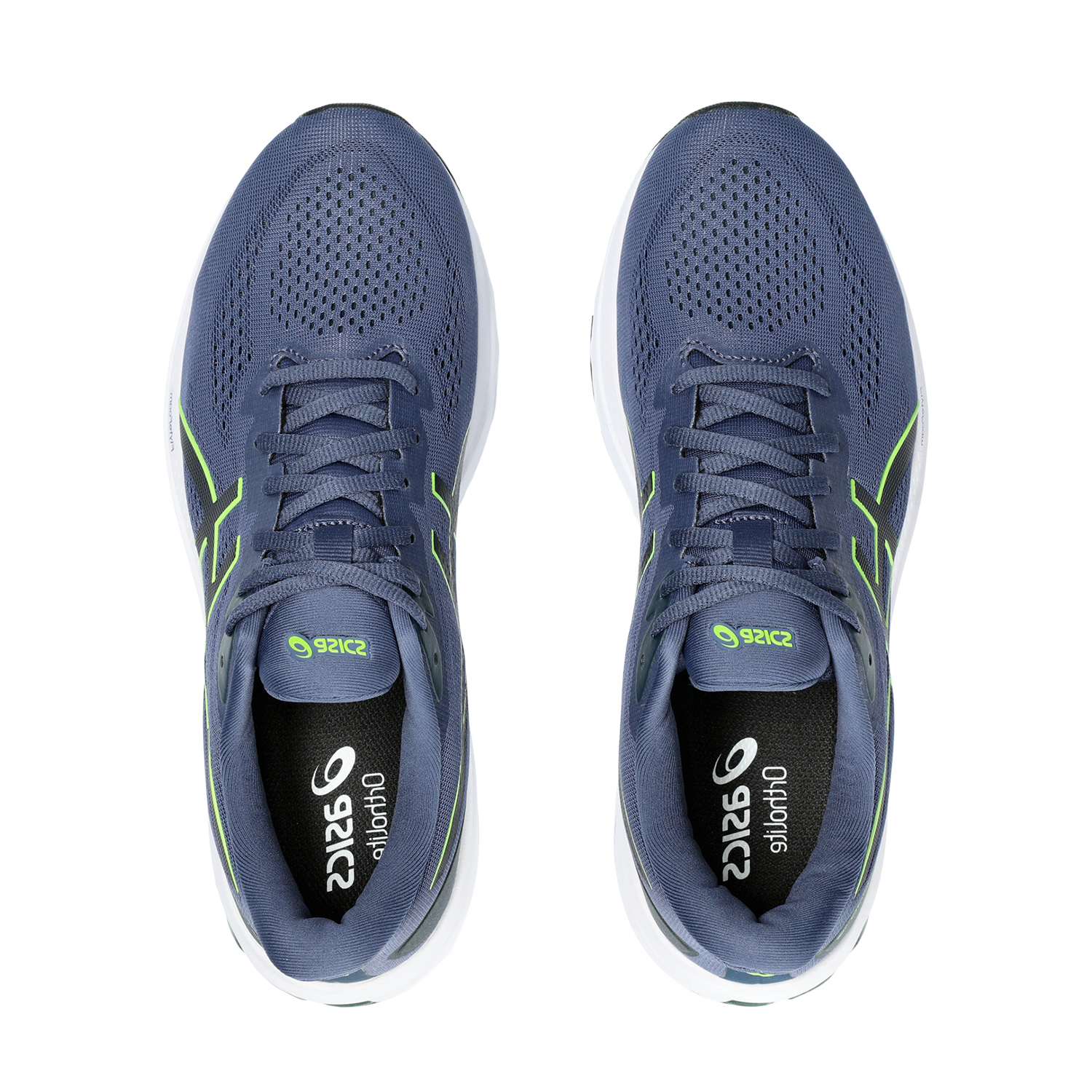 Asics GT 1000 12 Thunder Blue/Electric Lime