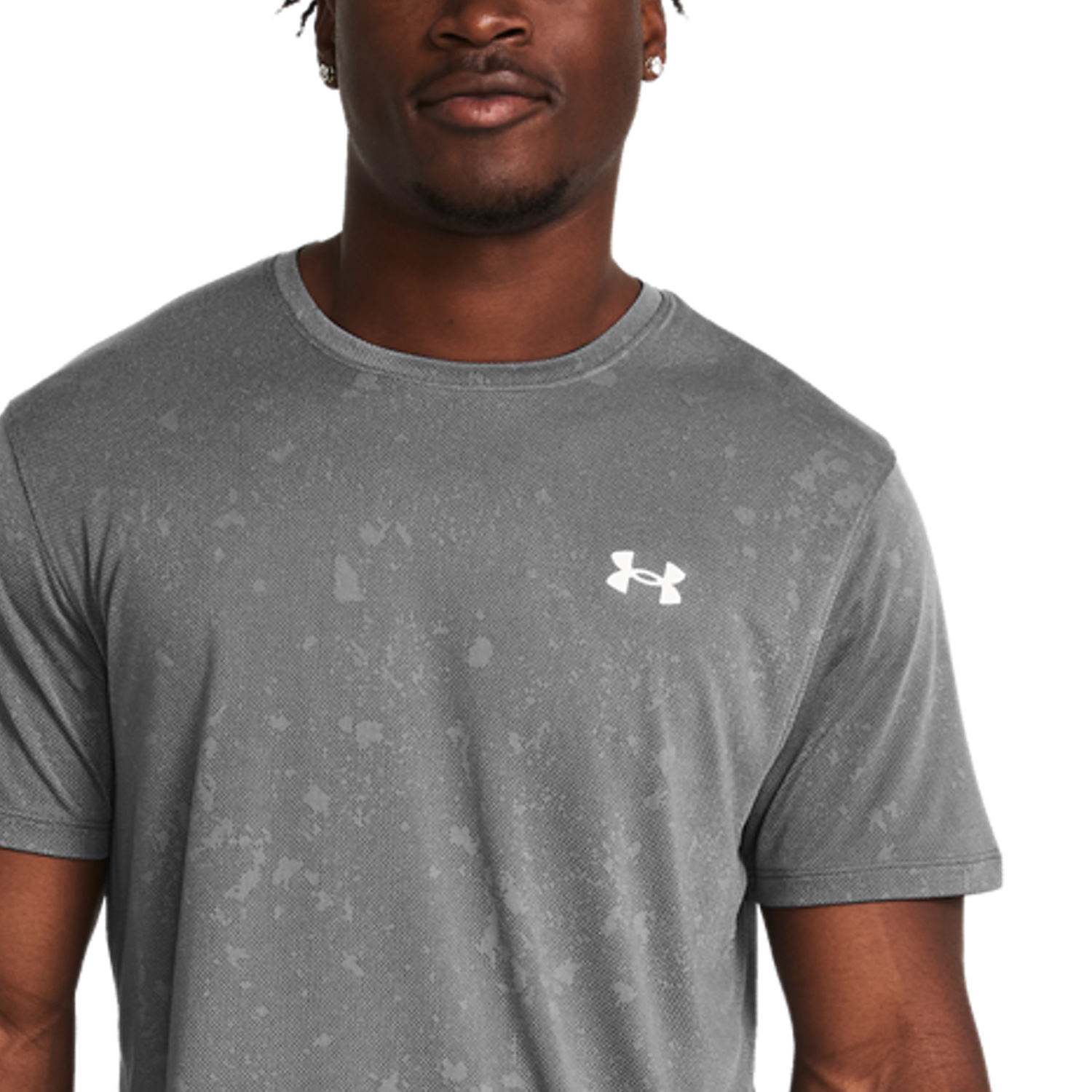 Under Armour Streaker Splatter Maglietta Titan Gray/Castlerock/Reflective