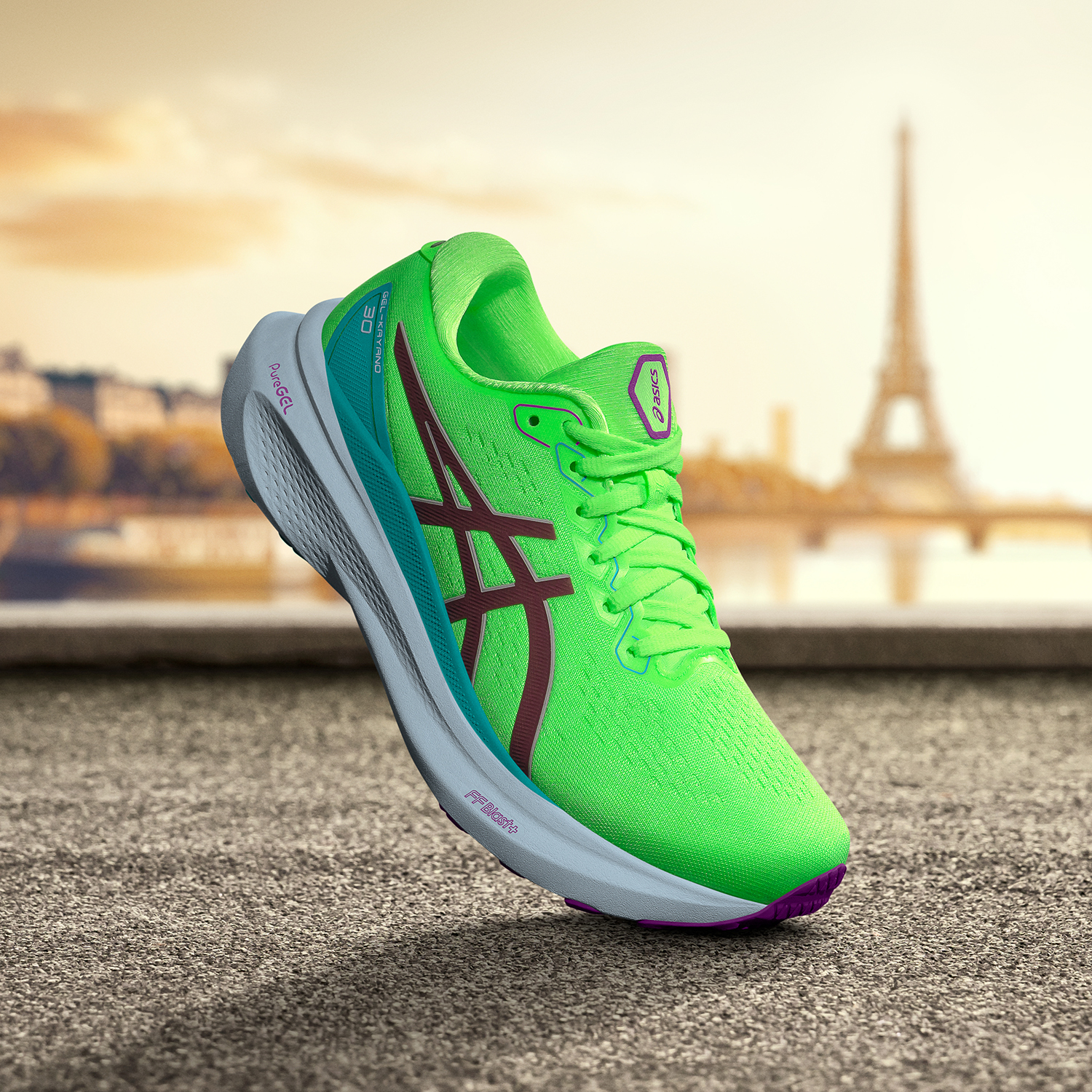 Asics Gel Kayano 30 Lite Show Lite Show/Illuminate Green