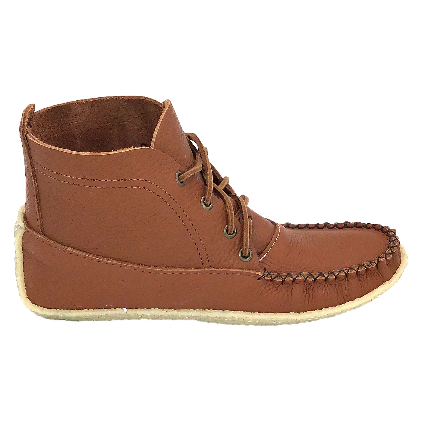 Men's Leather Moccasin Boots