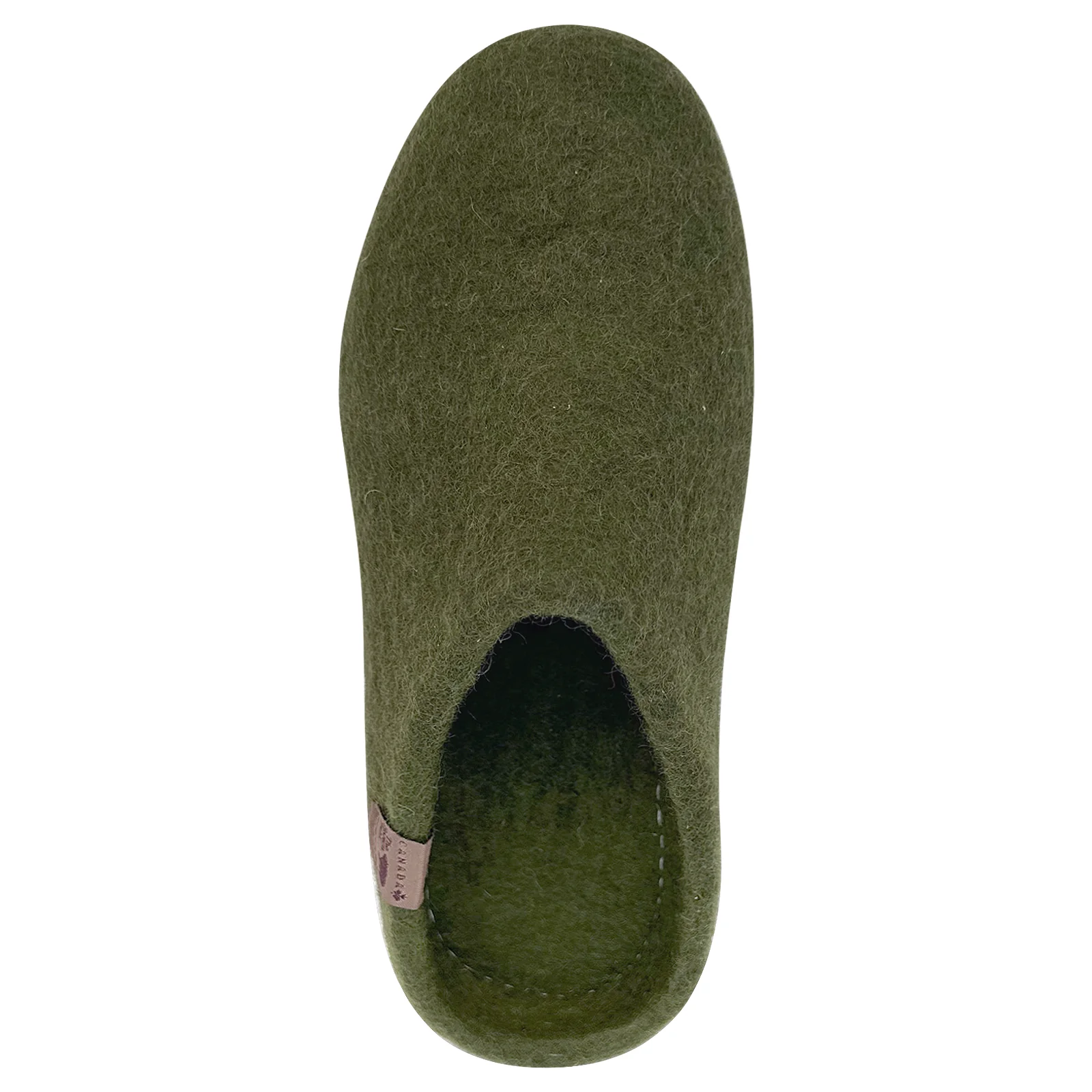 Unisex Natural Felt Slip-On Slippers