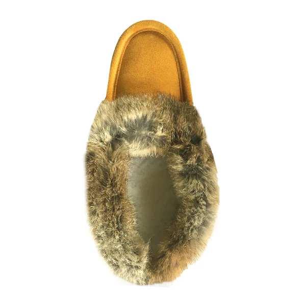 Men's Rabbit Fur Moccasins