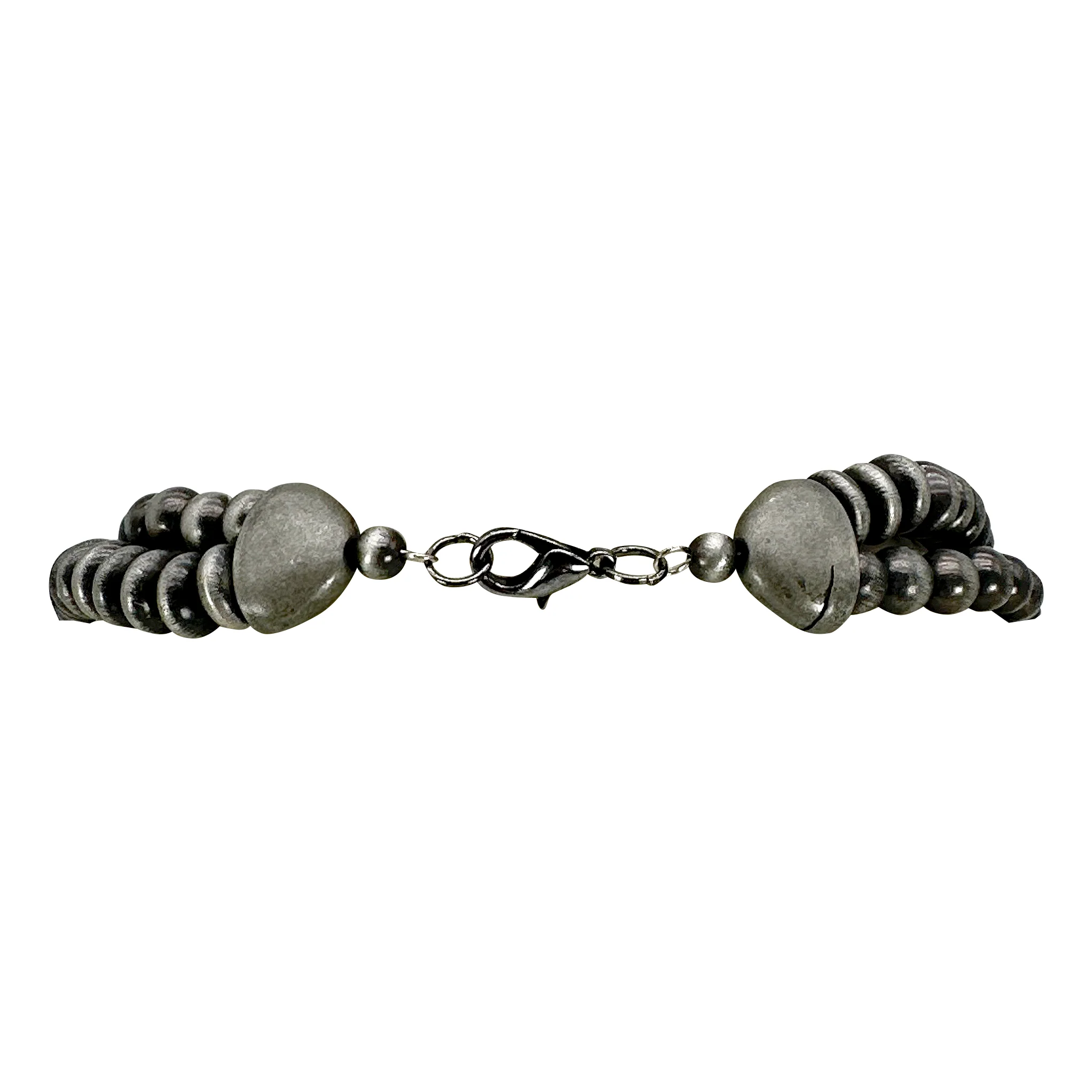 Double Navajo Pearl Turquoise Pendant Necklace