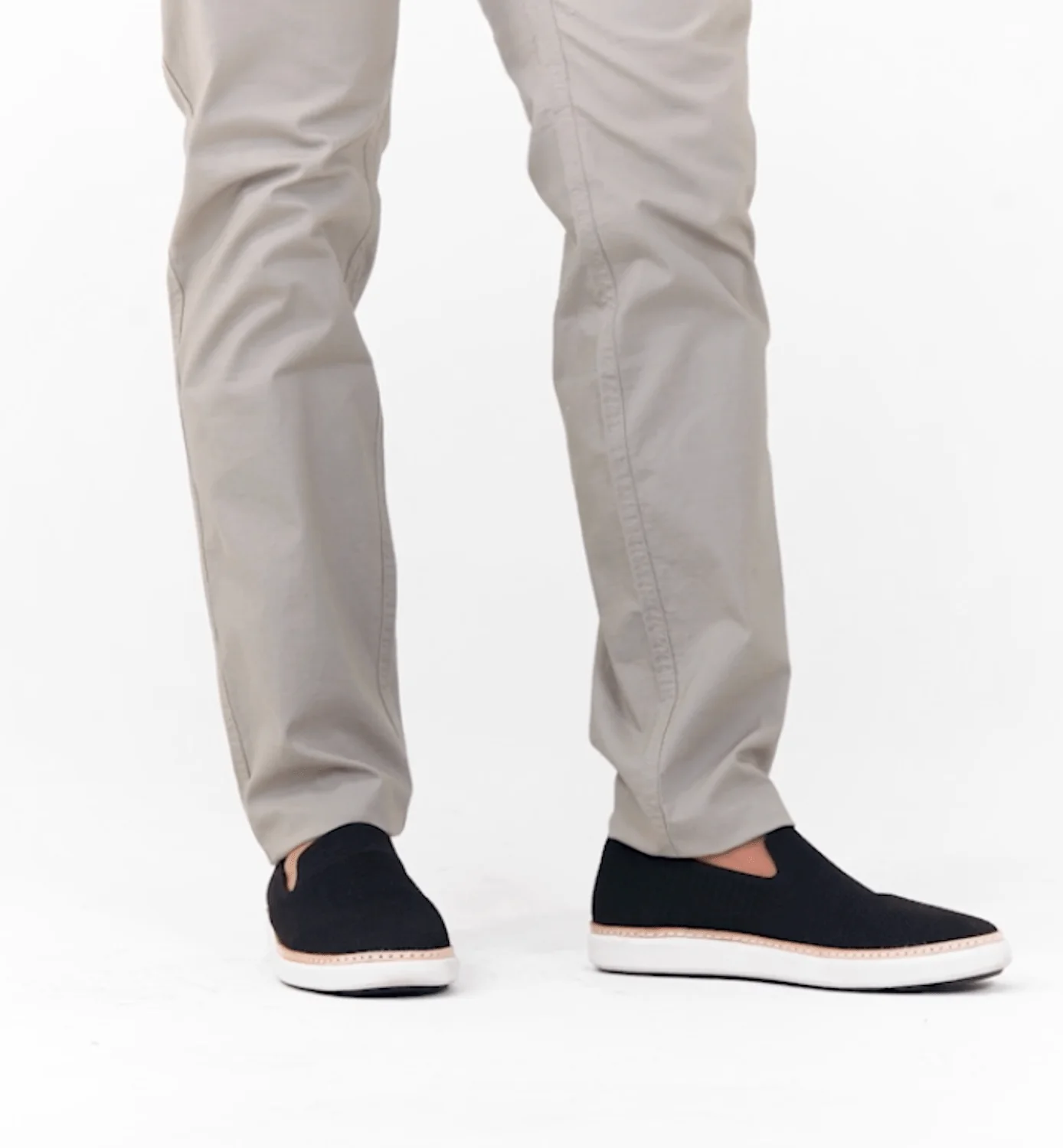 Unisex FINAL CLEARANCE Bamboo Knit Earthing Slip-On