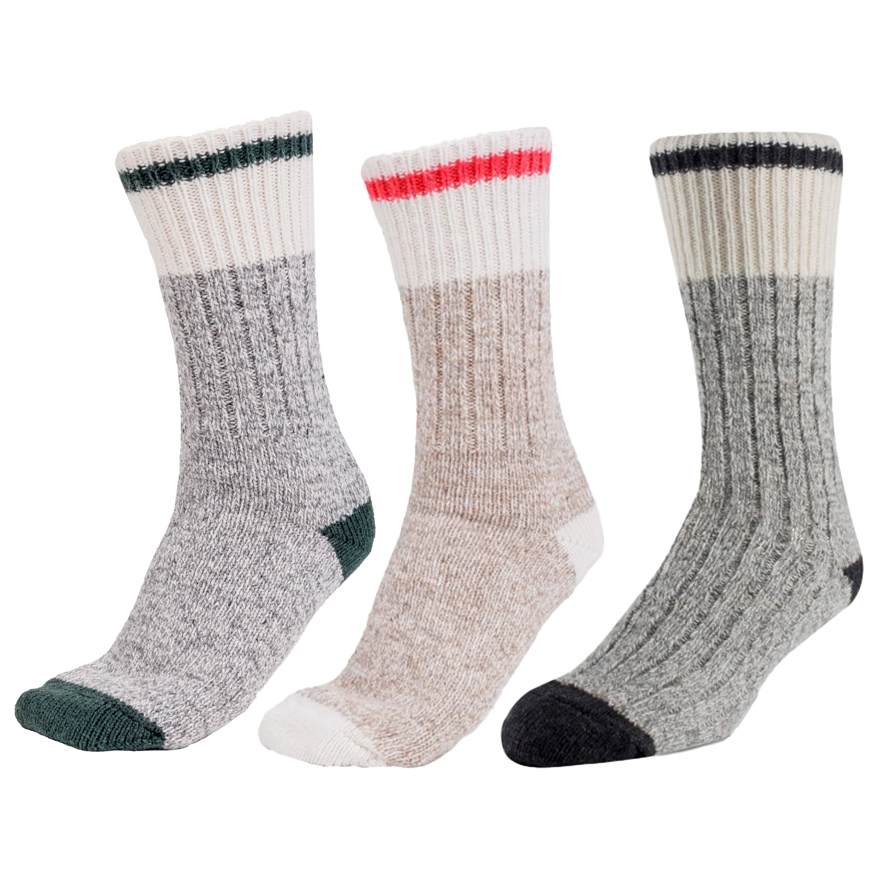 Men's Wool Work Socks (3 Pack)
