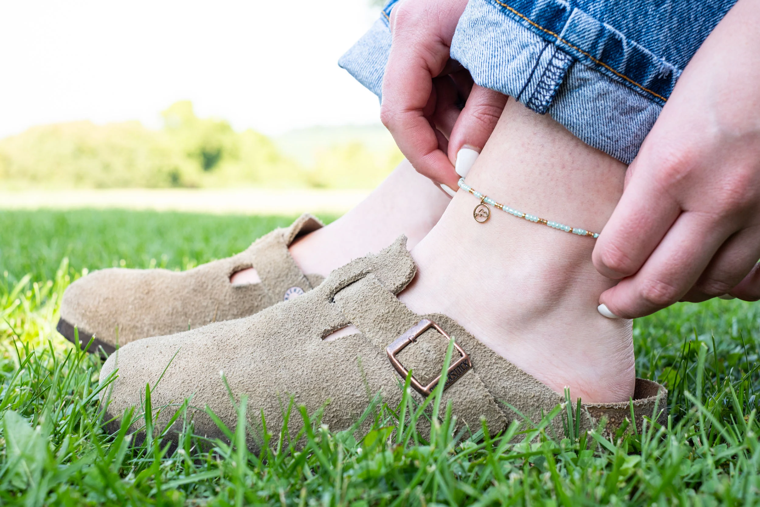 Follow Your Arrow Indigenous Style Anklet