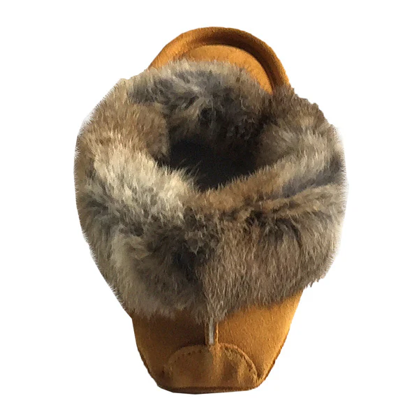 Men's Rabbit Fur Moccasins