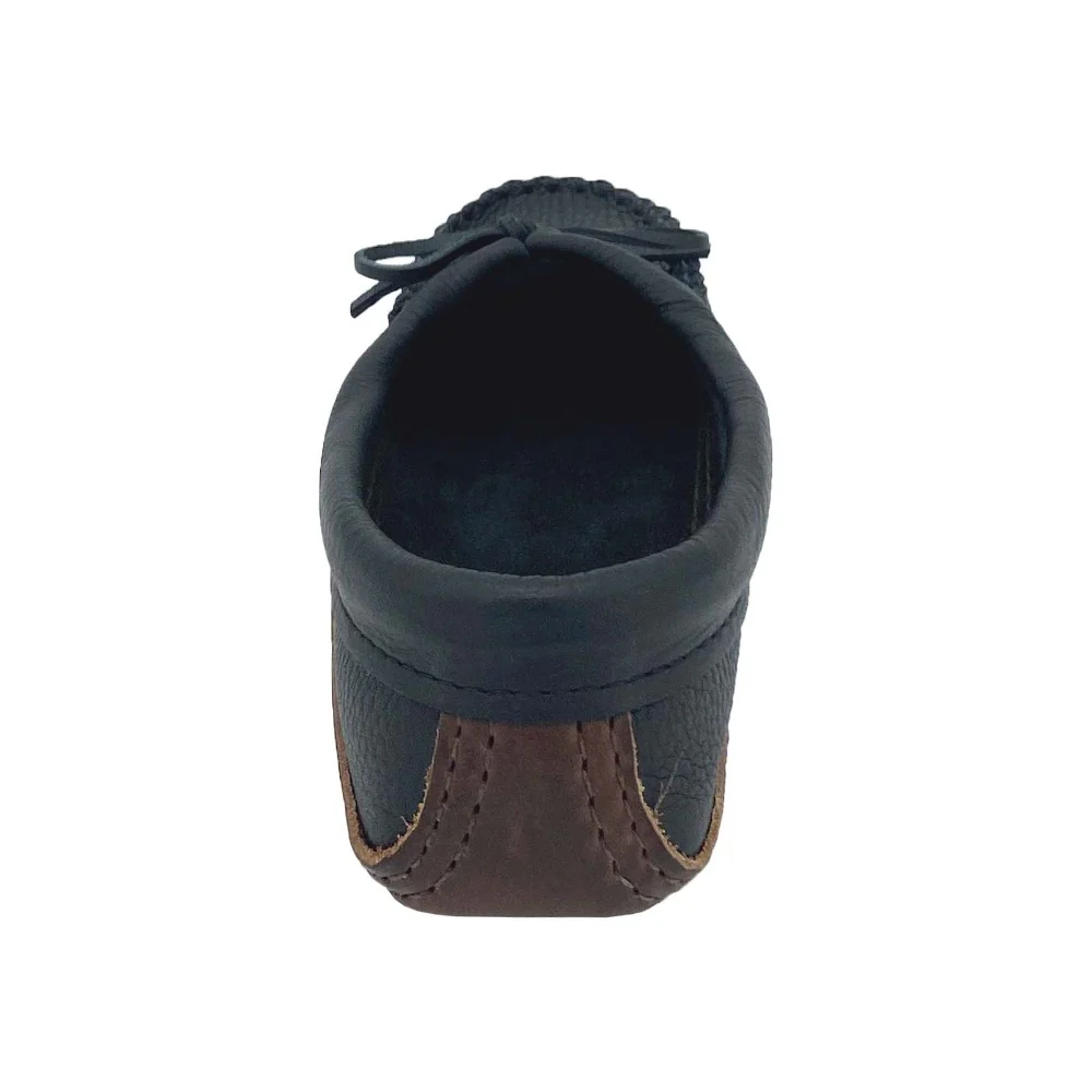 Women's Earthing Ballet Flat Moccasins Moose Hide
