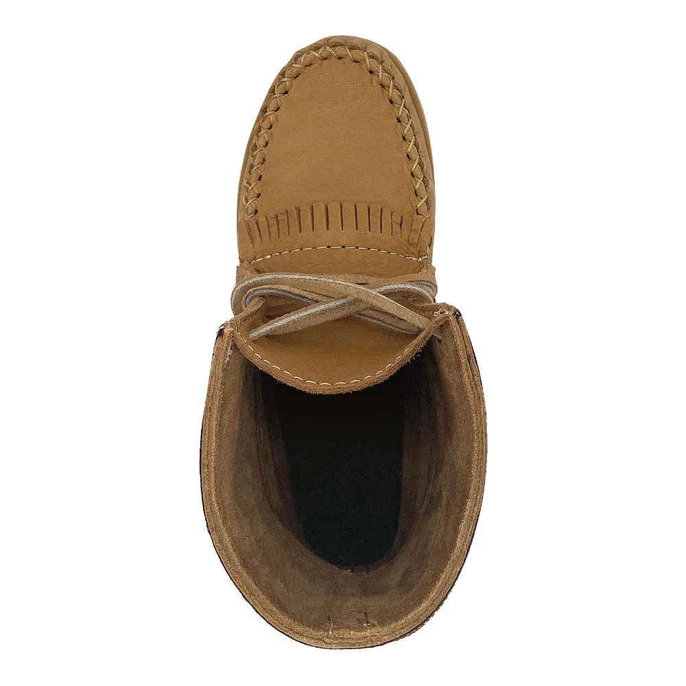 Women's Moose Hide Leather Moccasin Boots (Final Clearance - Size 4 & 5 ONLY)