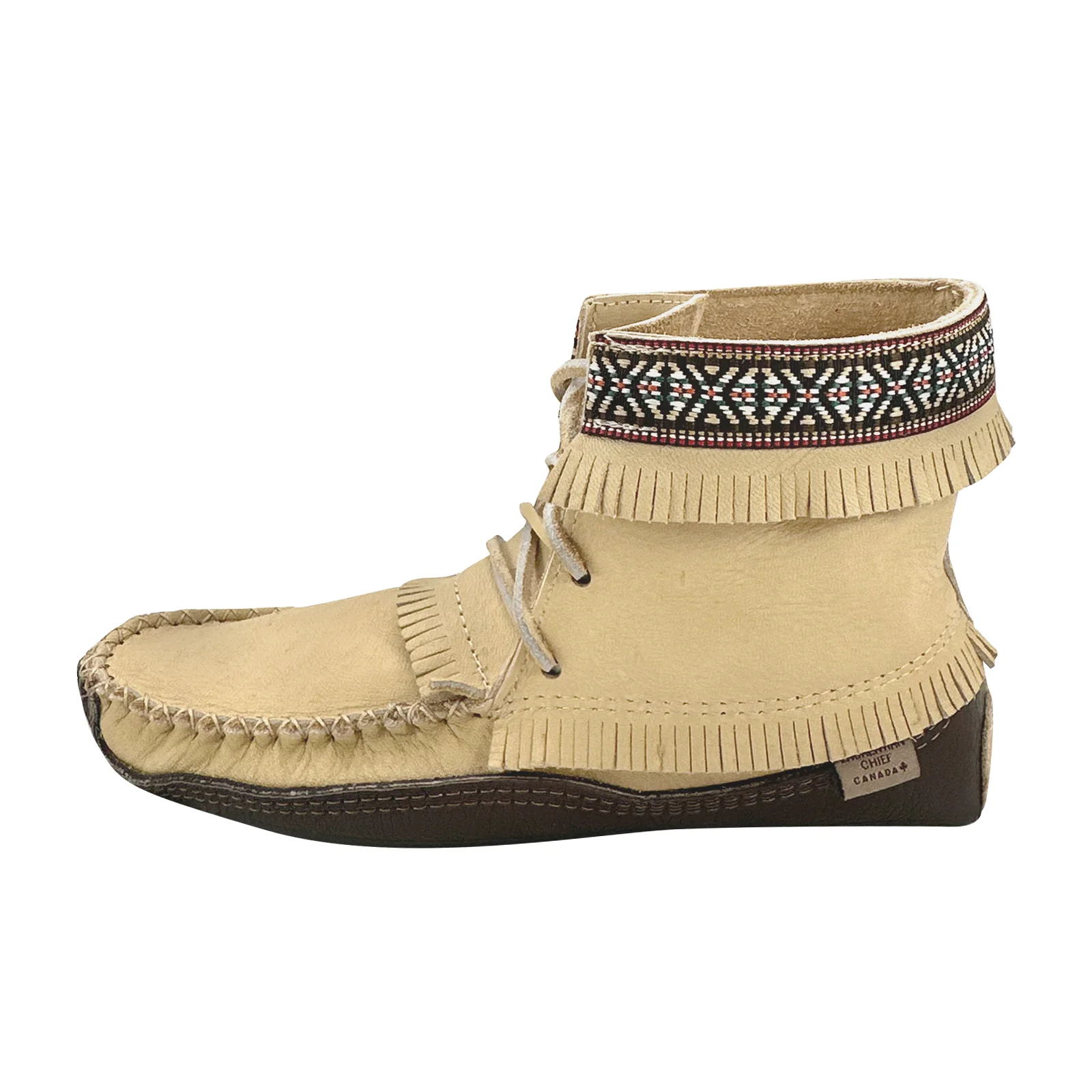 Men's Earthing Moccasin Boots Moose Hide Leather (Limited Edition)