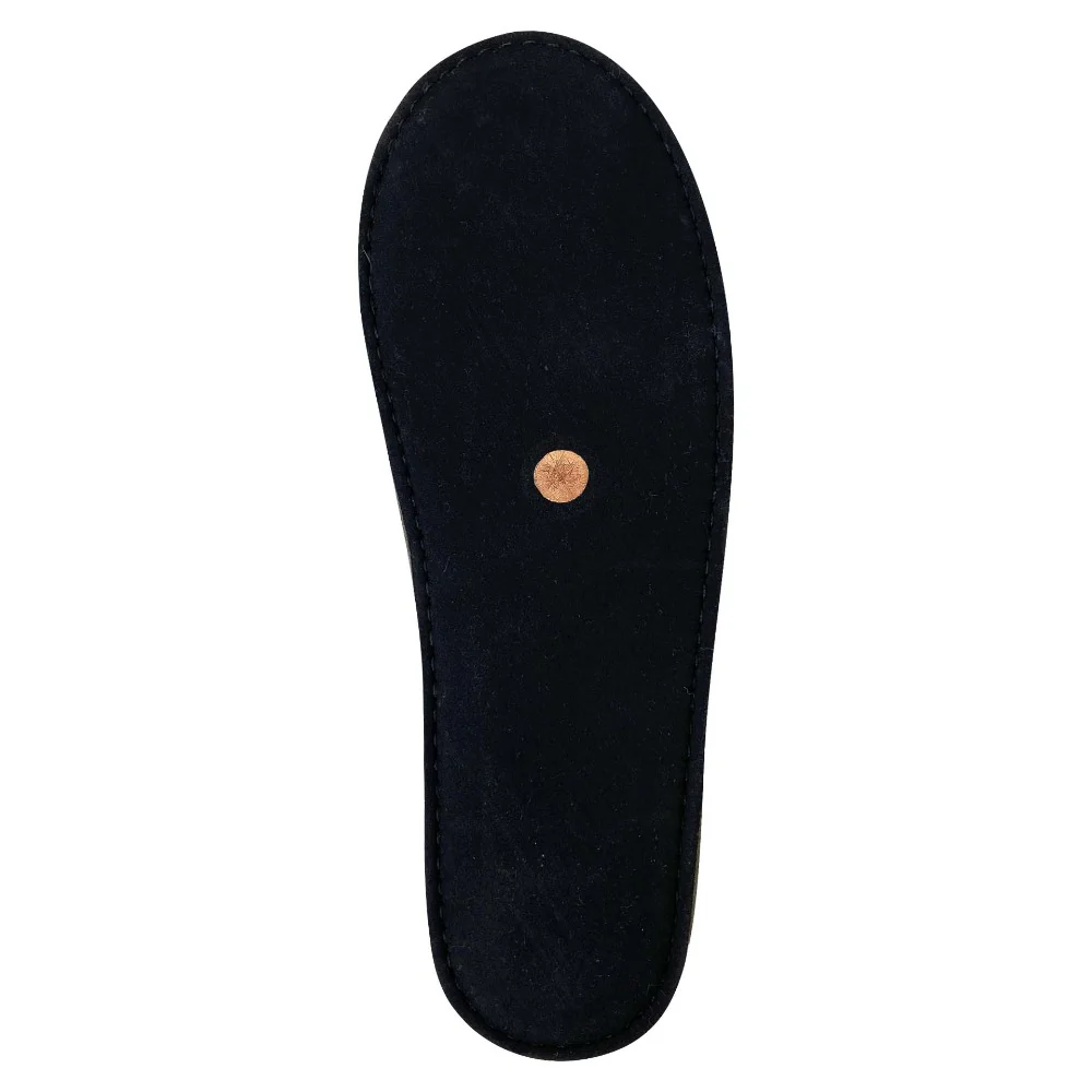 Women's Fringed Suede Moccasin Shoes for Earthing