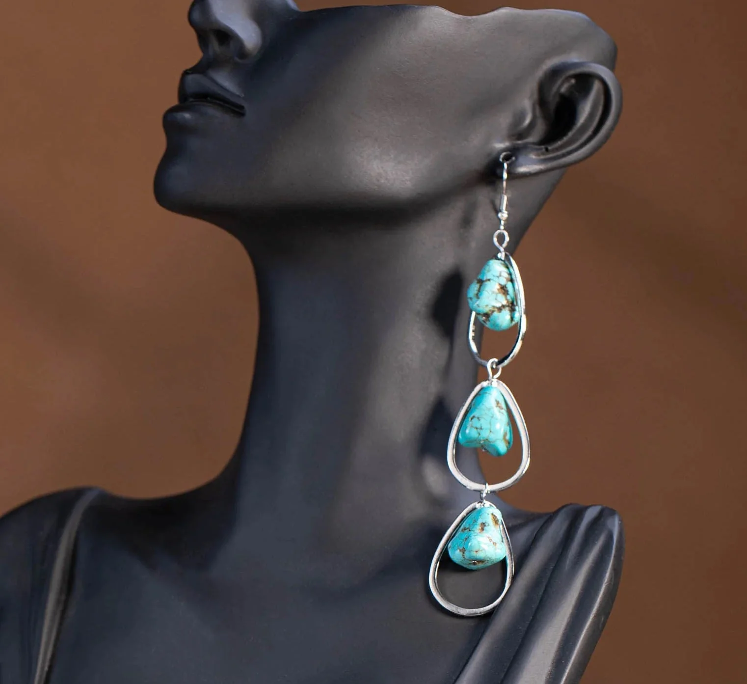 Tiered Dangling Earring
