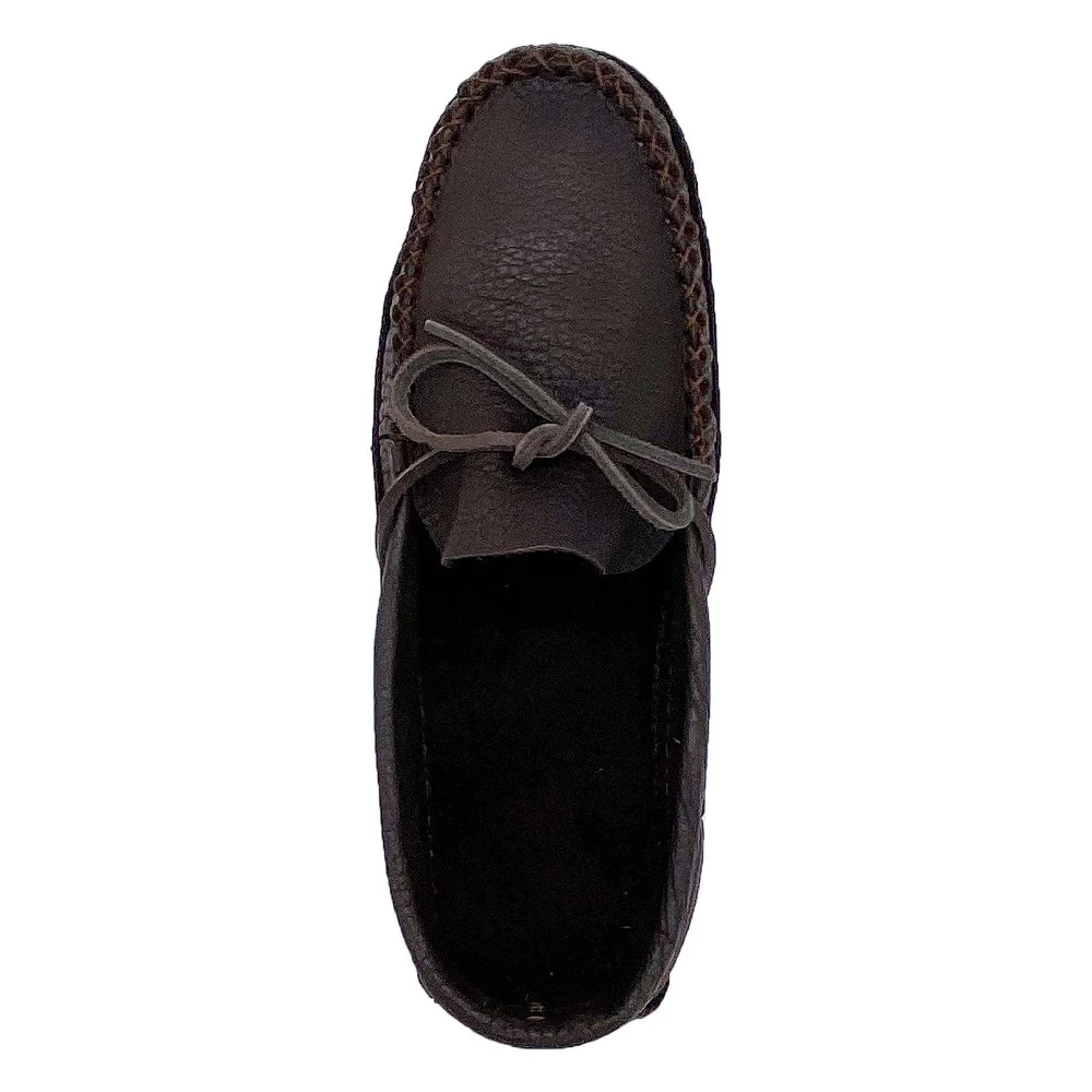 Men's Buffalo Wide Leather Moccasins