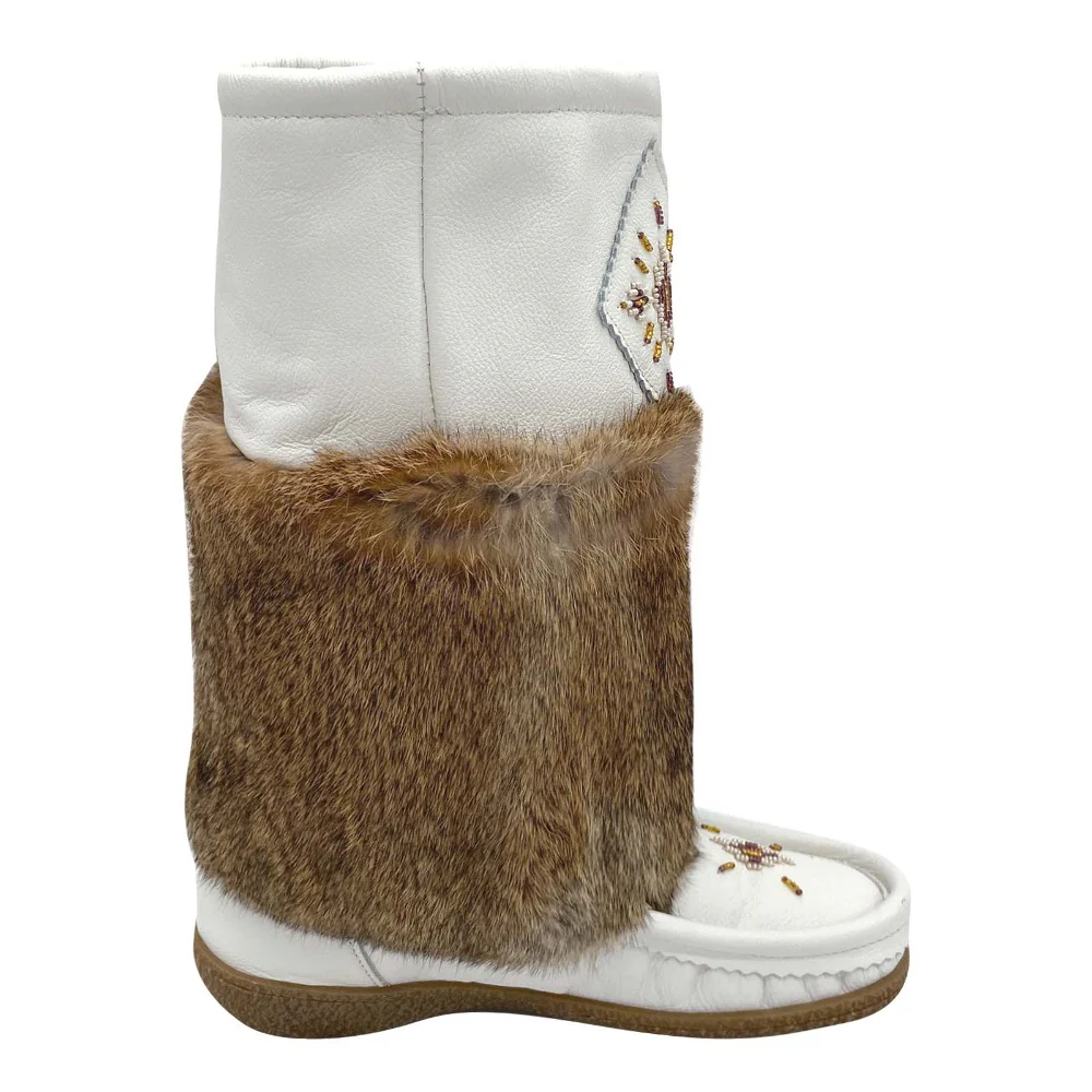Women's 13 Leather Mukluks (Final Clearance - Size 5-7 ONLY)