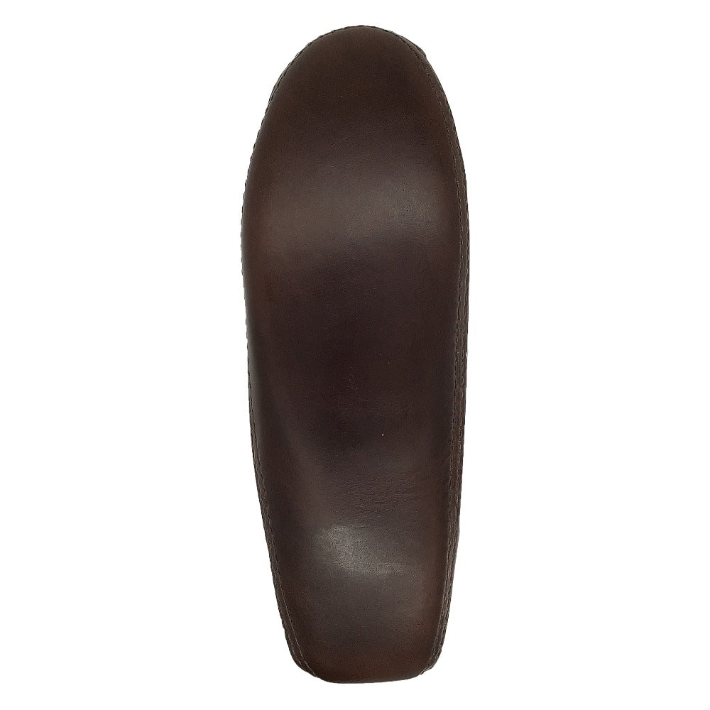 Women's Earthing Ballet Flat Moccasins Moose Hide